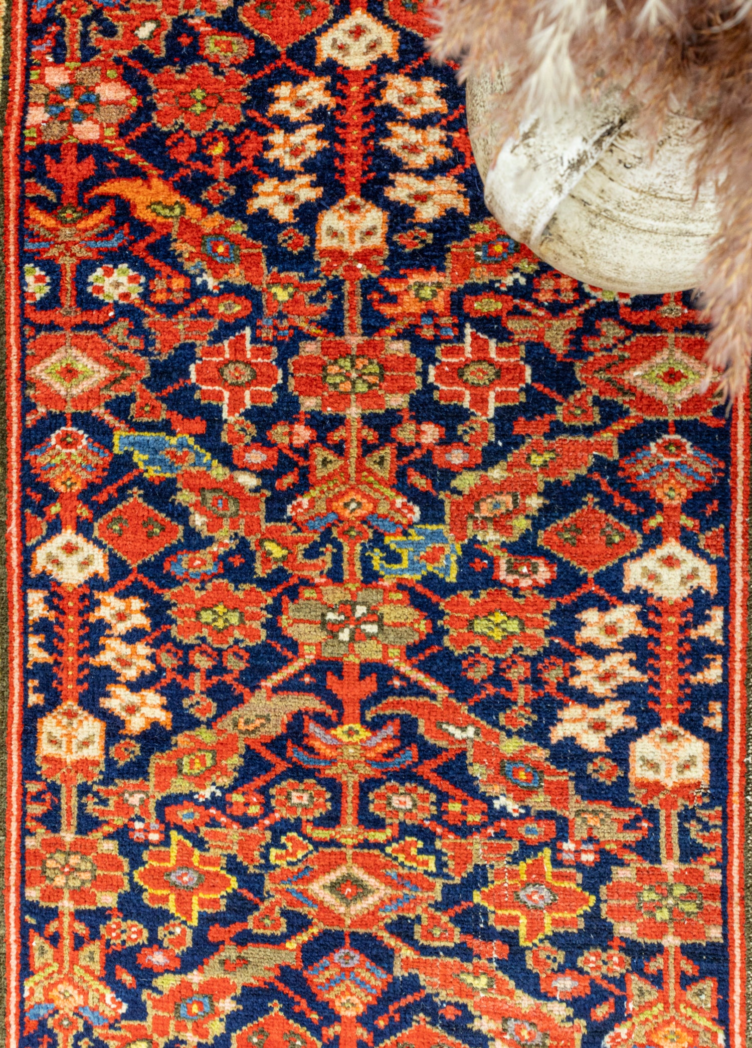 Viola İran El Dokuma Kırmızı Yolluk 99x415 cm