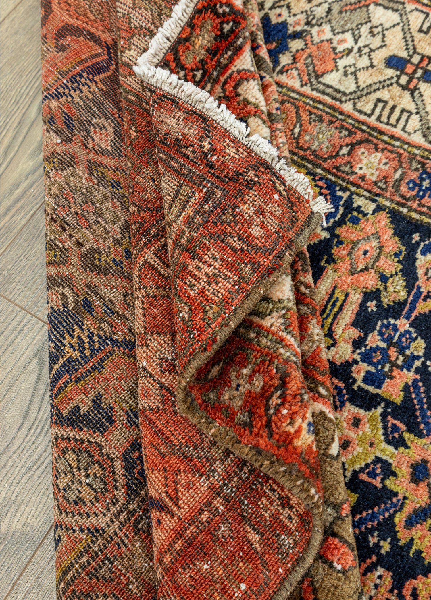 Reed İran El Dokuma Rustik Yolluk 111x410 cm