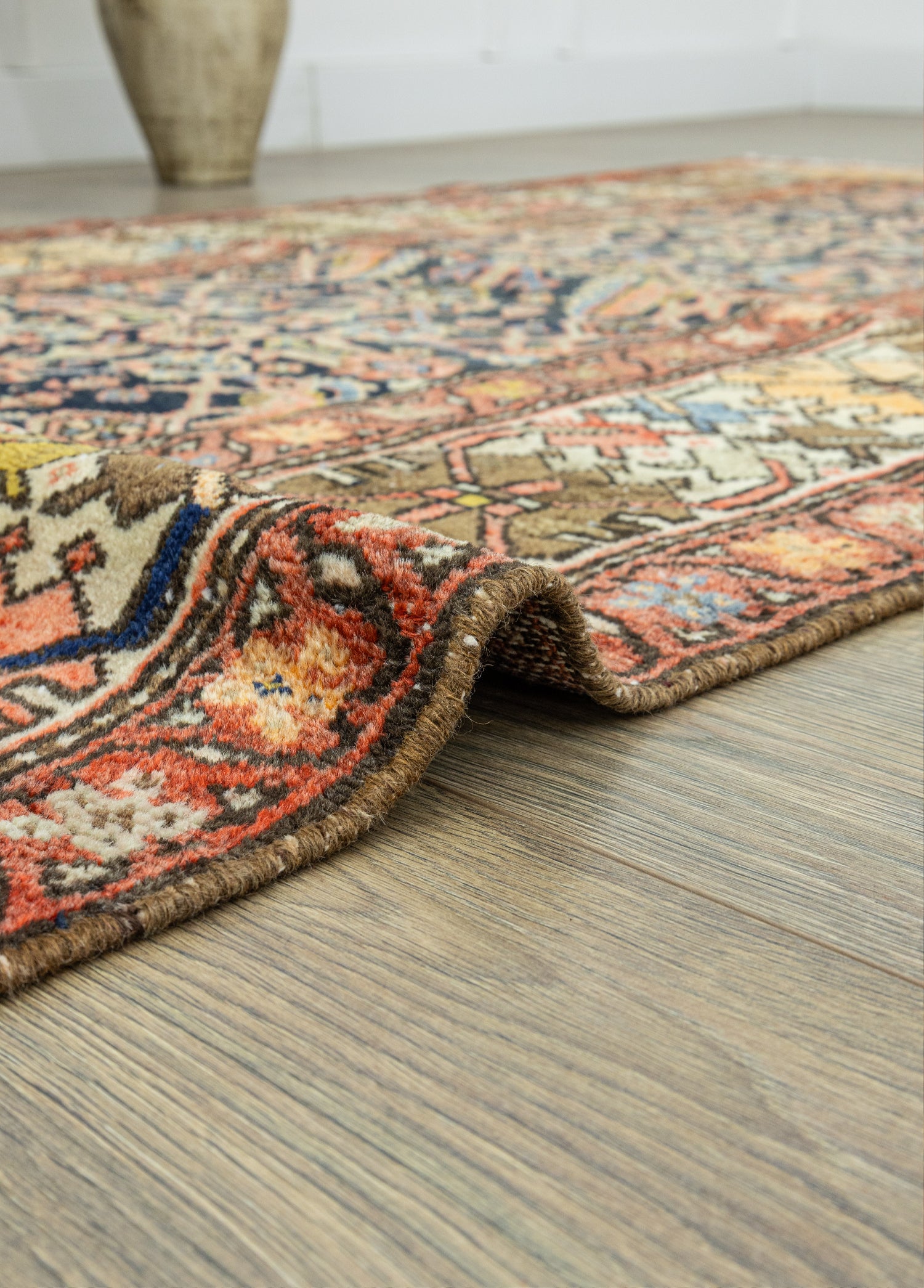 Reed İran El Dokuma Rustik Yolluk 111x410 cm