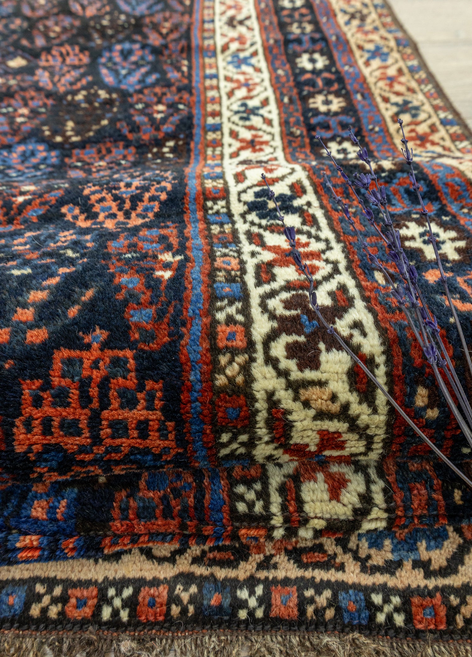 Sadun Etnik Tasarımlı İran Yolluk 126x398 cm