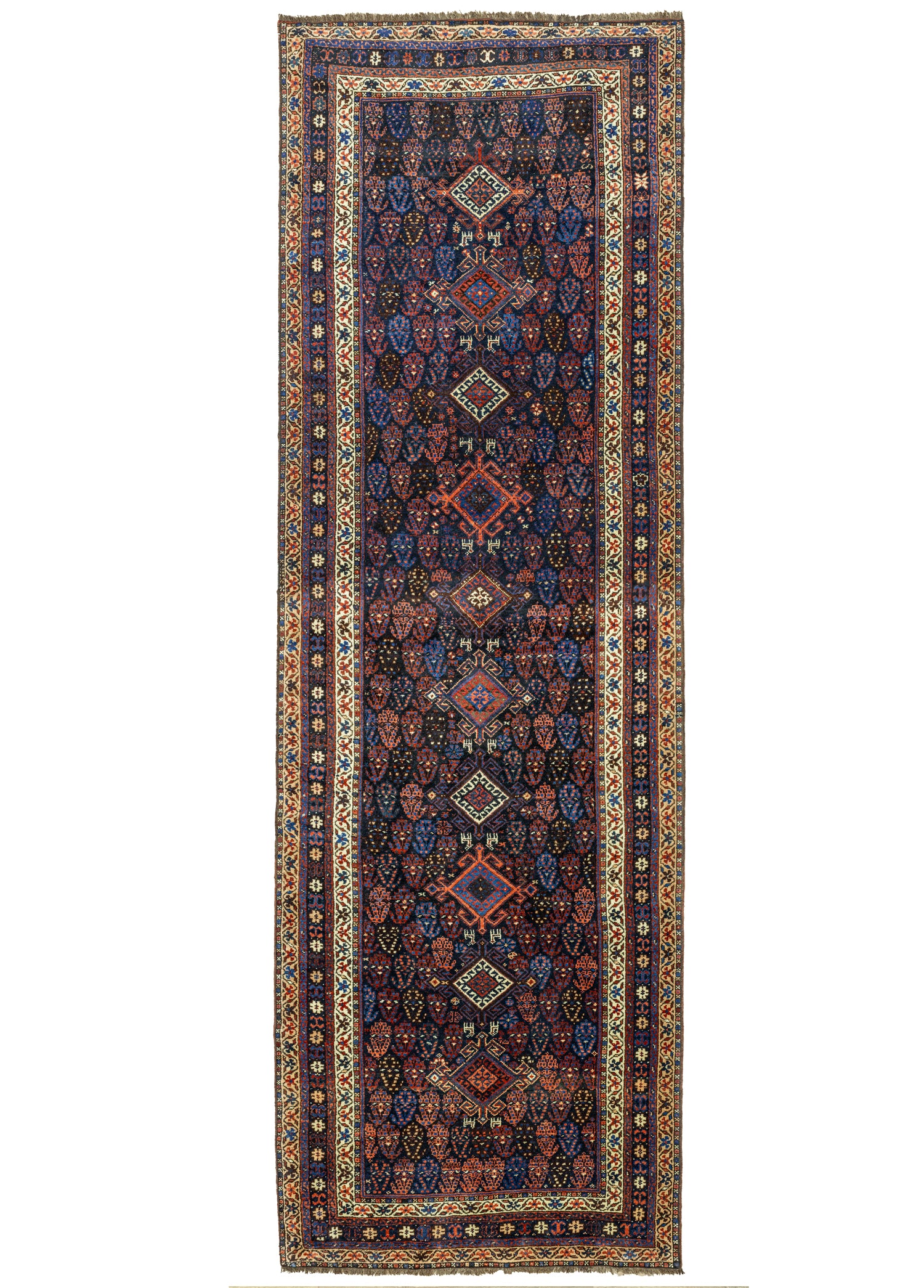 Sadun Etnik Tasarımlı İran Yolluk 126x398 cm