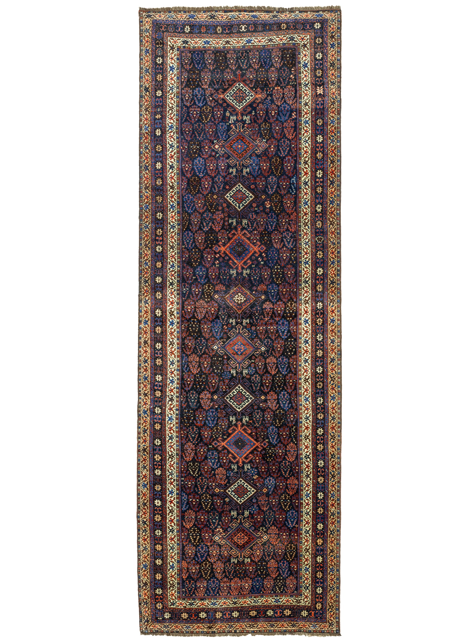 Sadun Etnik Tasarımlı İran Yolluk 126x398 cm