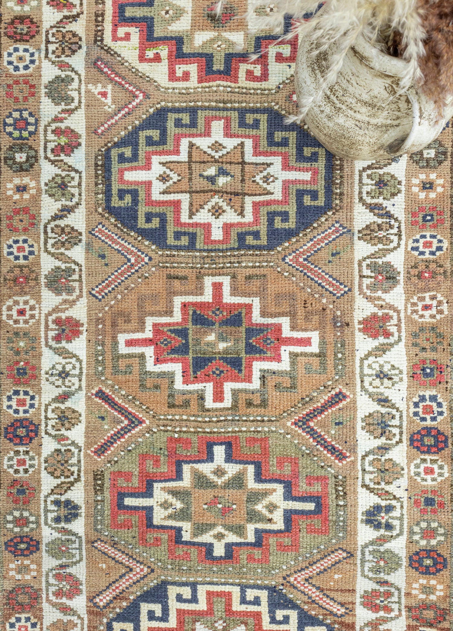 Kyamal Etnik El Dokuma Herki Yolluk 87x314 cm