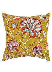 Alyen Çiçekli El Yapımı Kırlent 50x50 cm