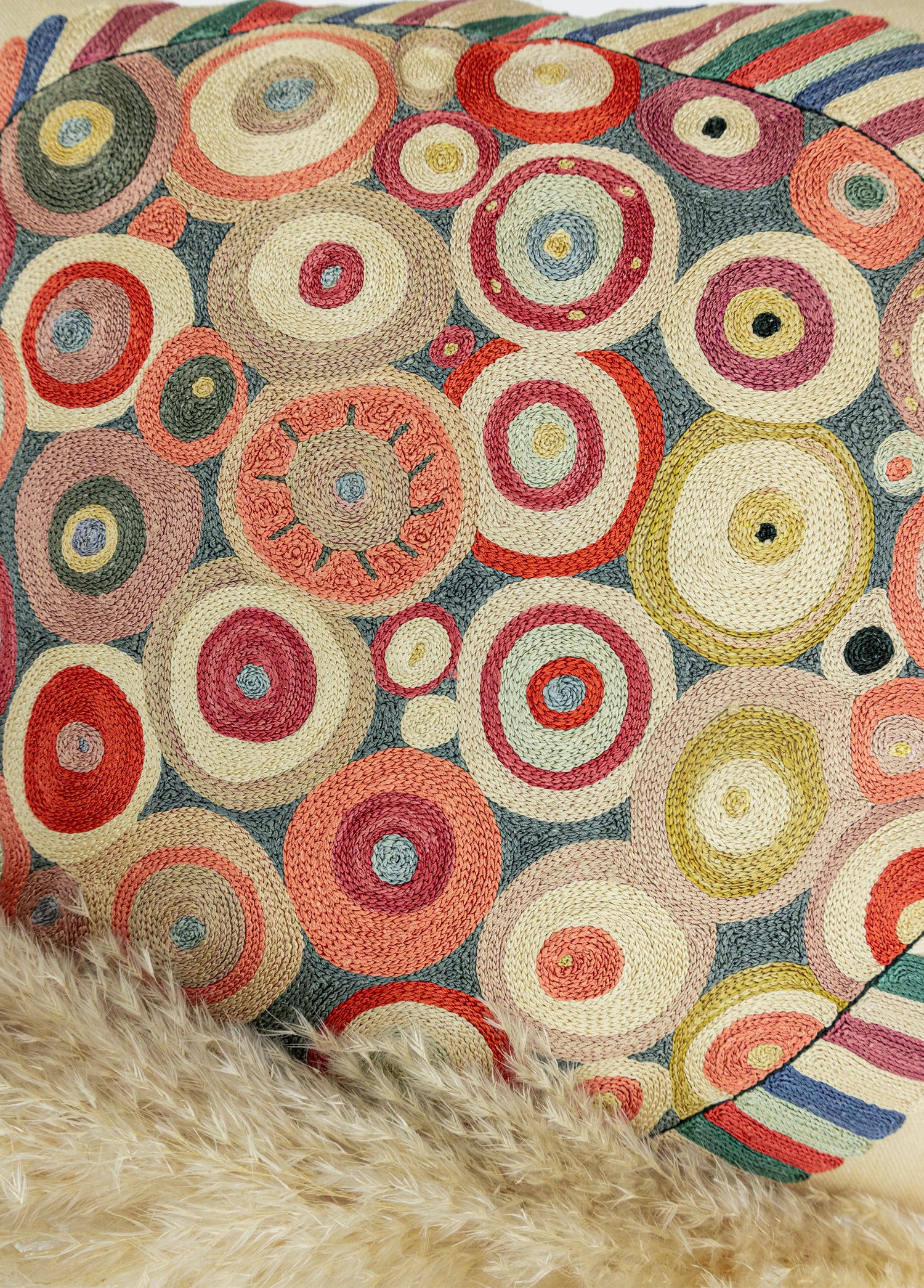 Sazoba El Yapımı Modern Kırlent 50x50 cm