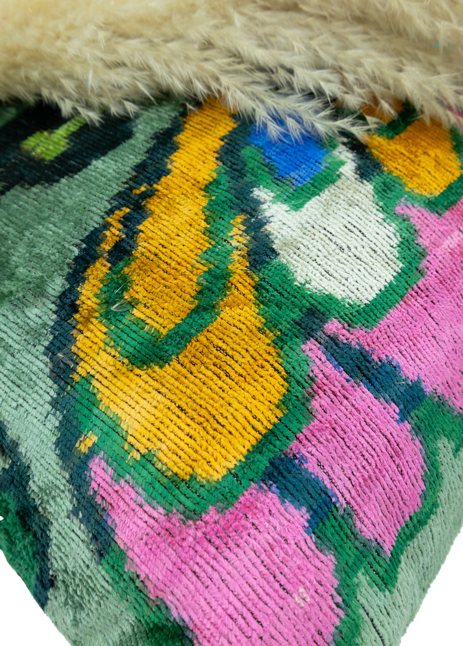 Itır El Yapımı İkat Kırlent 50x50 cm