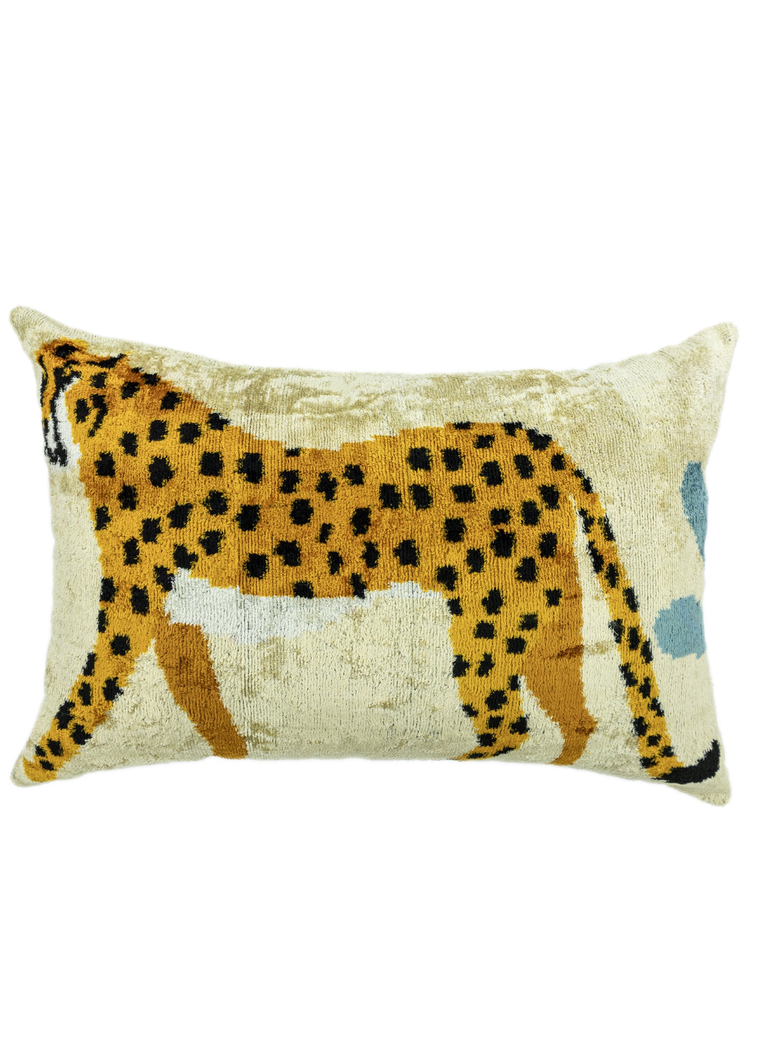 Daphne Cheetah Patterned Throw Pillow 60x40 cm