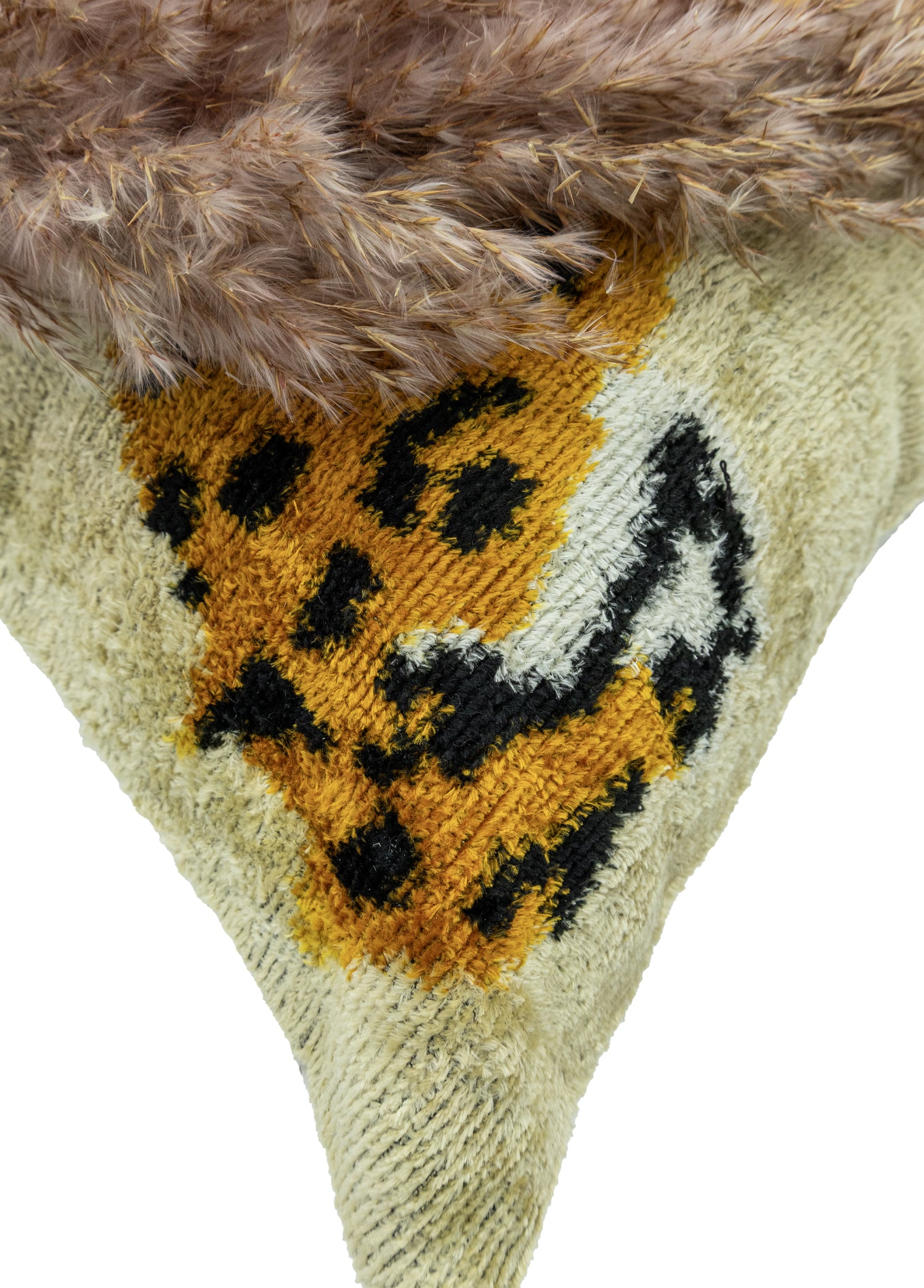 Daphne Cheetah Patterned Throw Pillow 60x40 cm