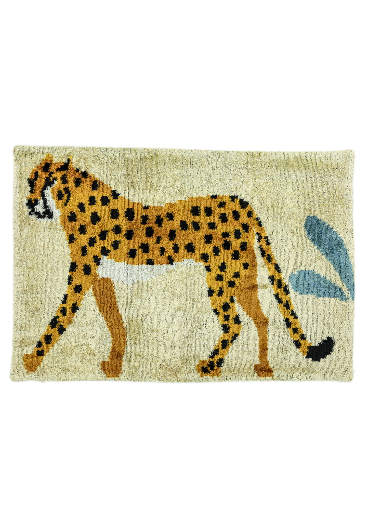Daphne Cheetah Patterned Throw Pillow 60x40 cm