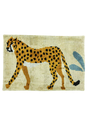 Daphne Cheetah Patterned Throw Pillow 60x40 cm