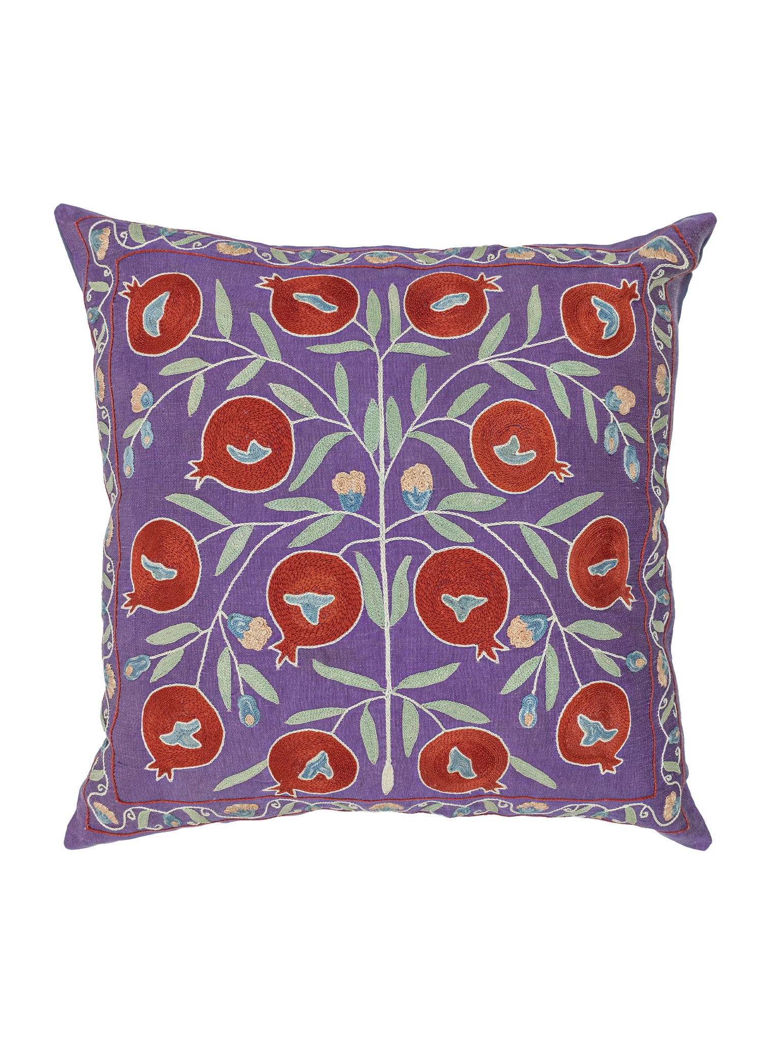 Birgos El Yapımı Suzani Kırlent 50x50 cm