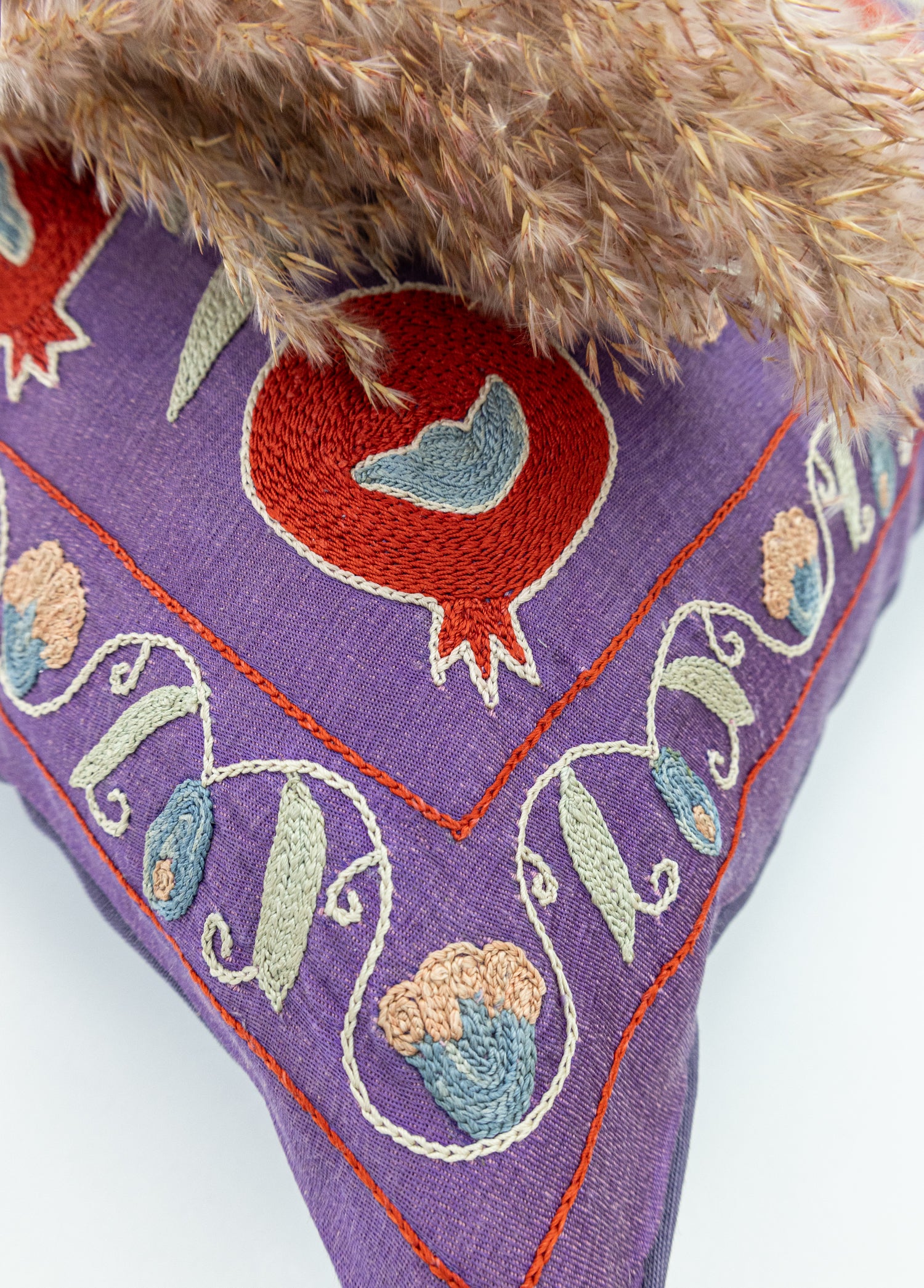 Birgos El Yapımı Suzani Kırlent 50x50 cm