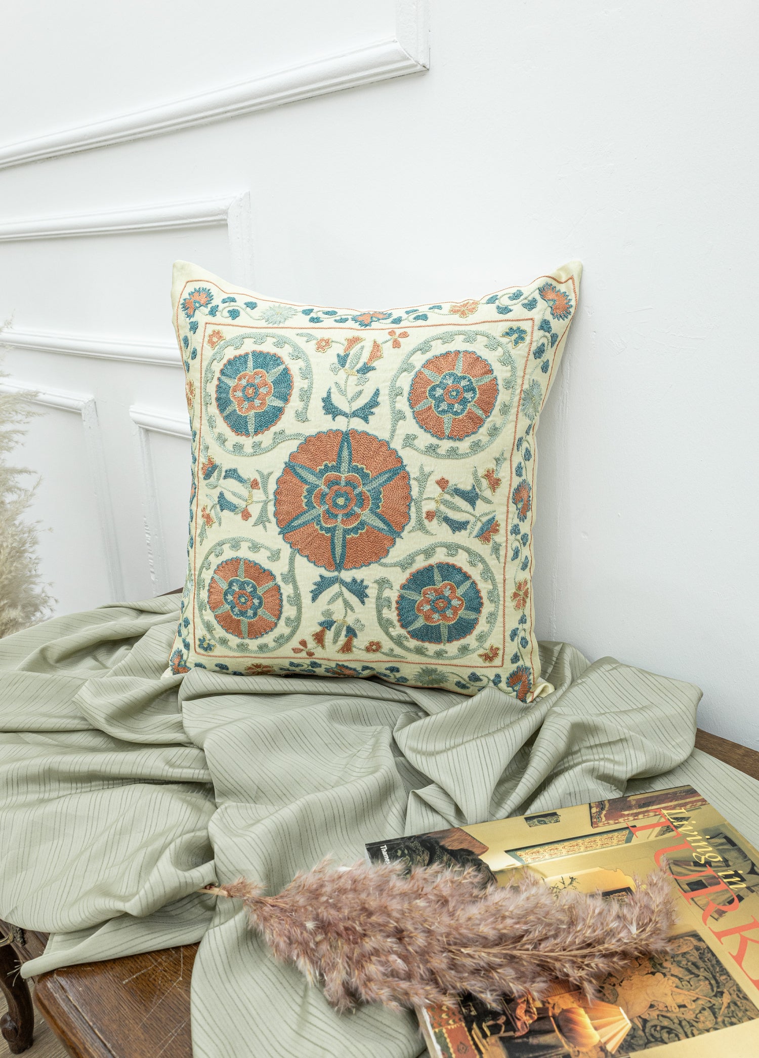 Mardius Bohem Suzani Kırlent 50x50 cm