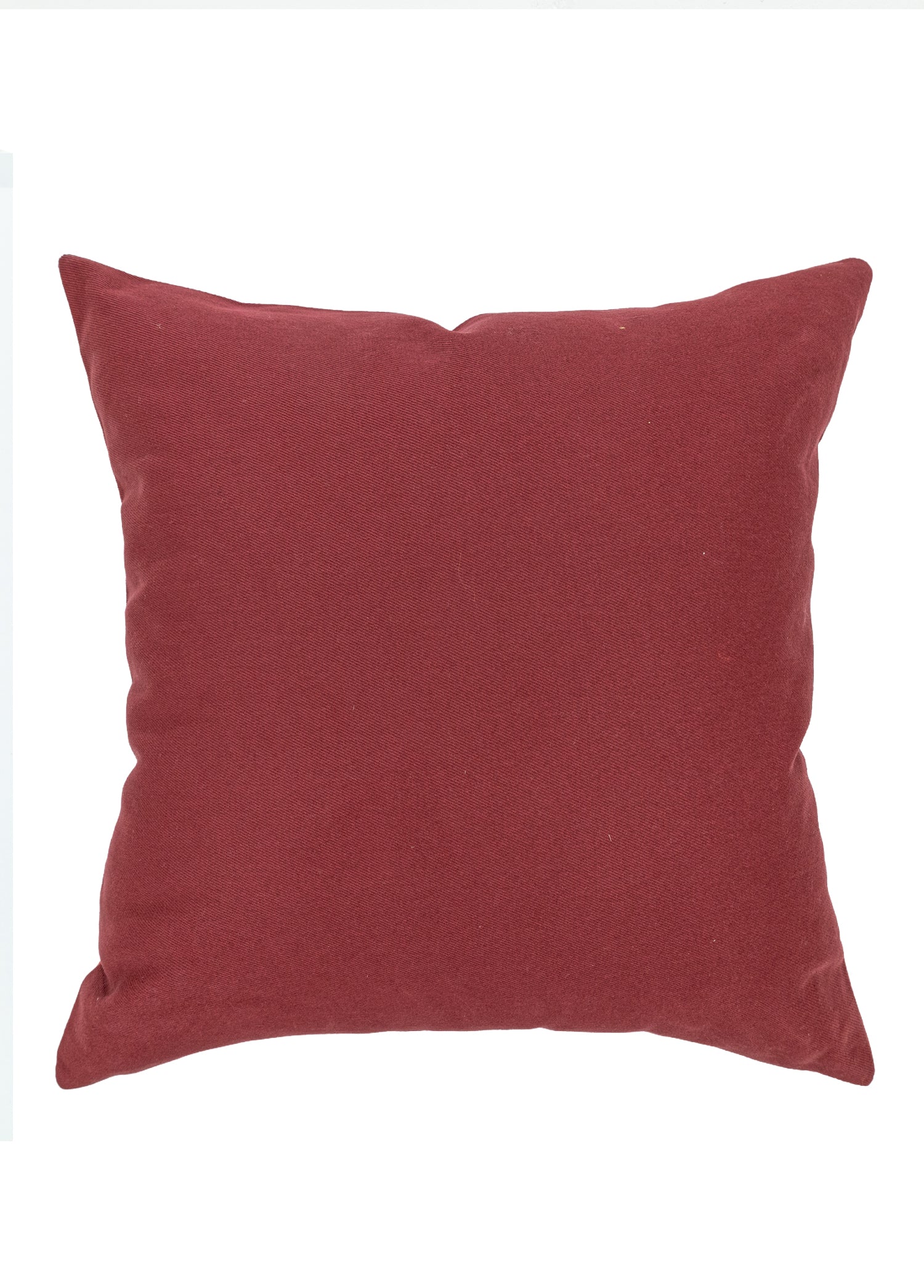 Miyane El Yapımı Kırmızı İpek Kırlent 50x50 cm