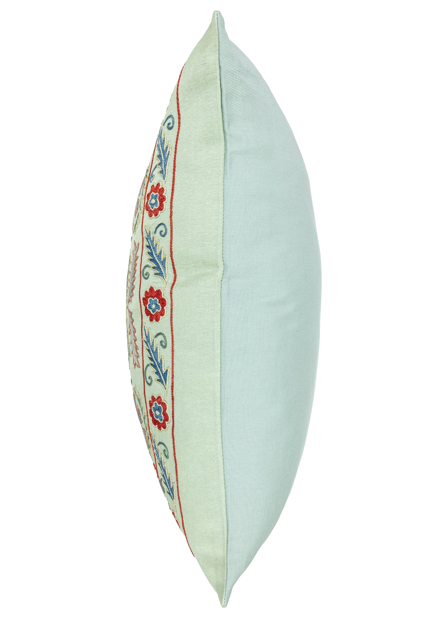 Nivra Çiçekli İpek Kırlent 50x50 cm