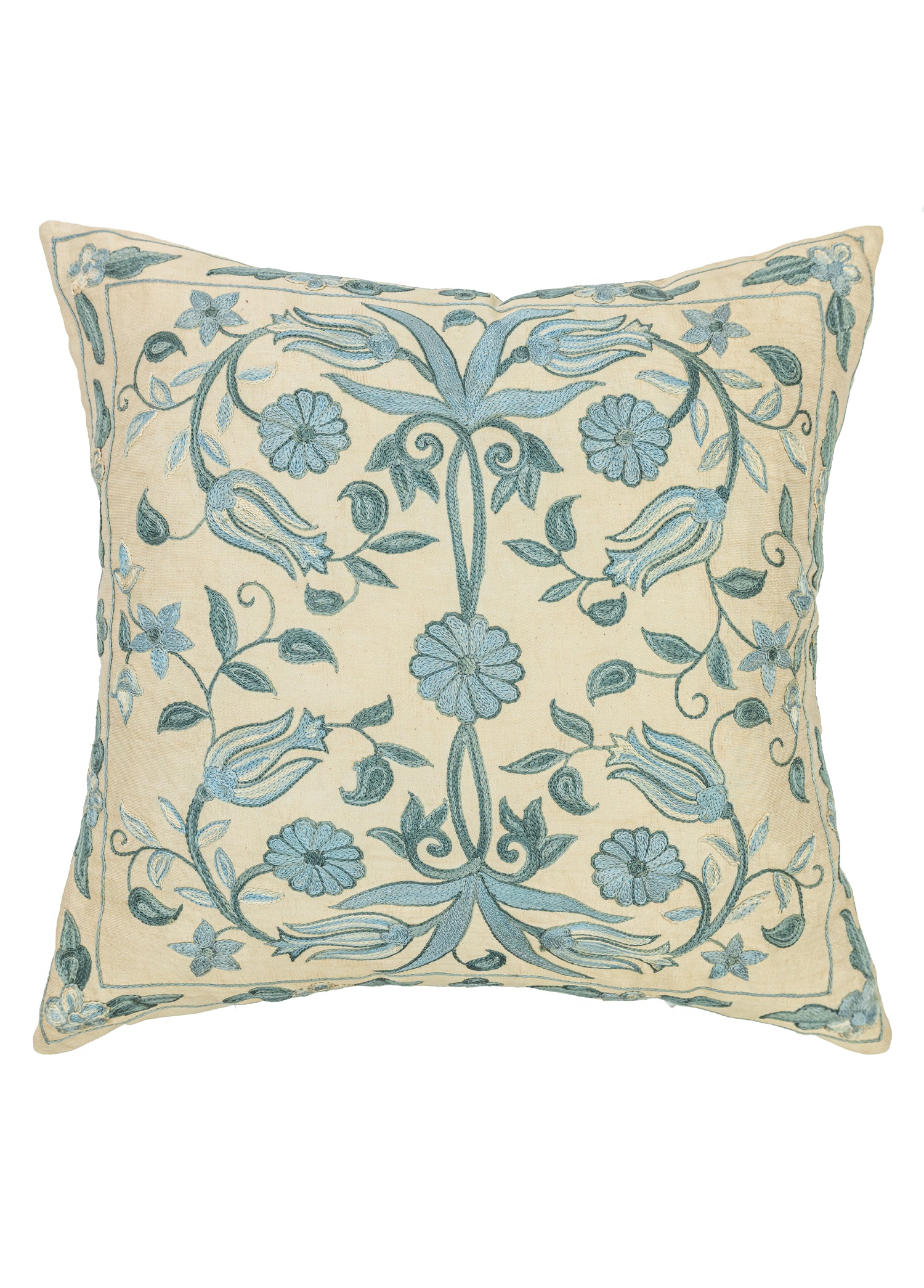 Tebriz El Yapımı İpek Kırlent 50x50 cm