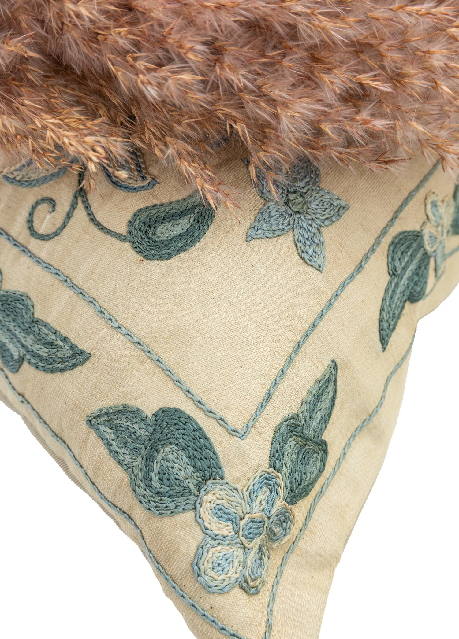 Tebriz El Yapımı İpek Kırlent 50x50 cm