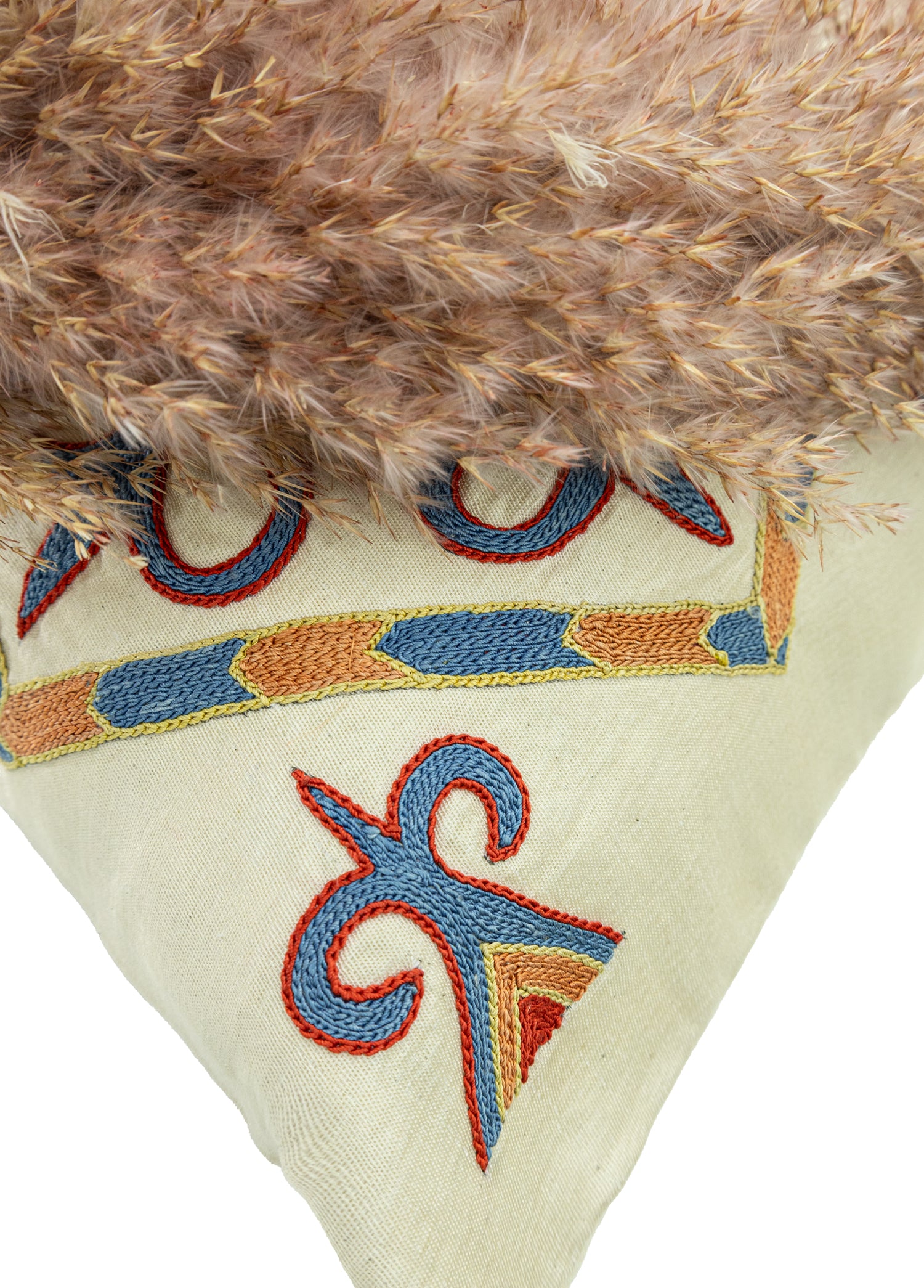 Tevra Bohem Tasarımlı İpek Kırlent 50x50 cm