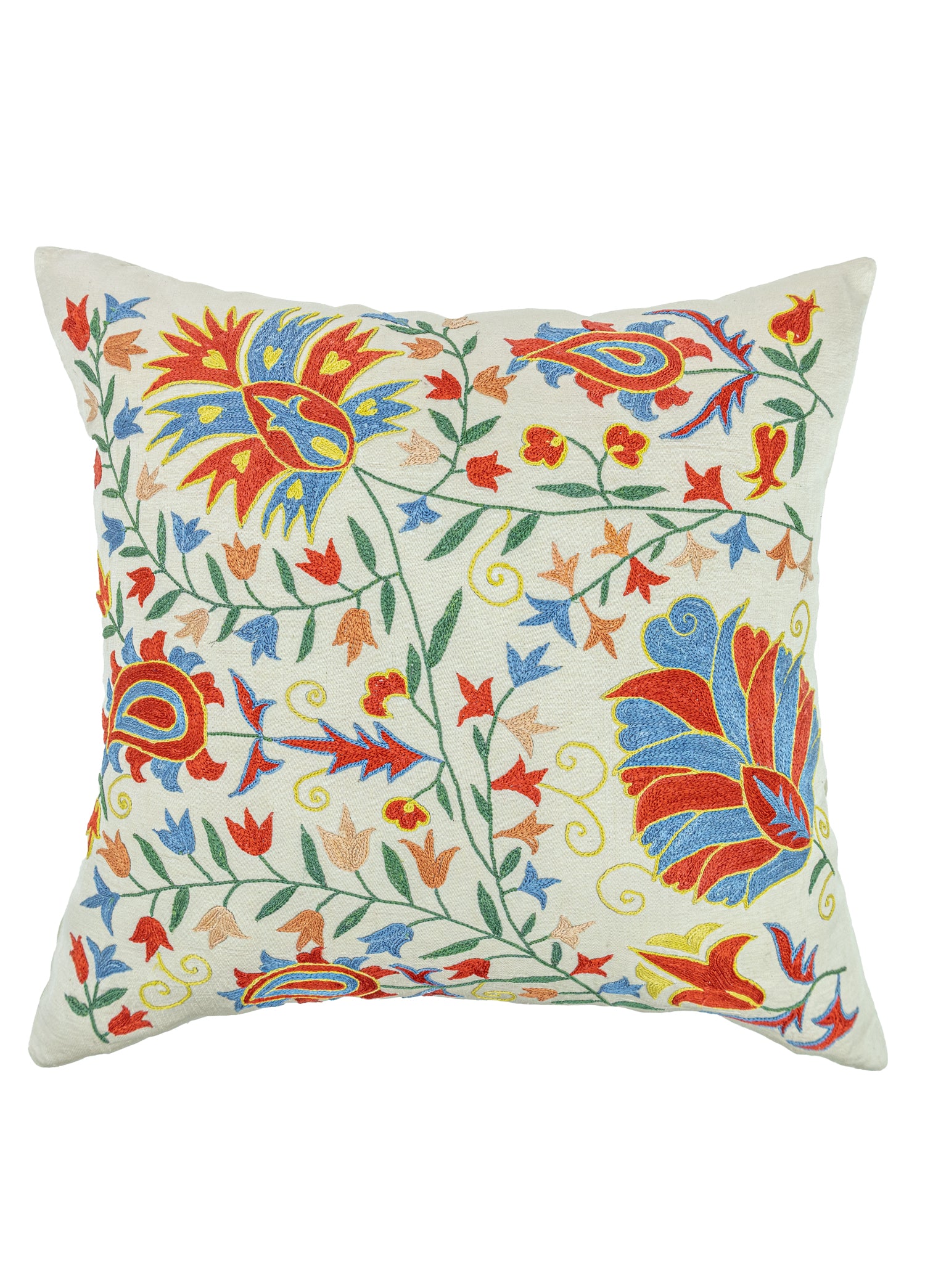 Abçar El Yapımı Suzani Kırlent 50x50 cm