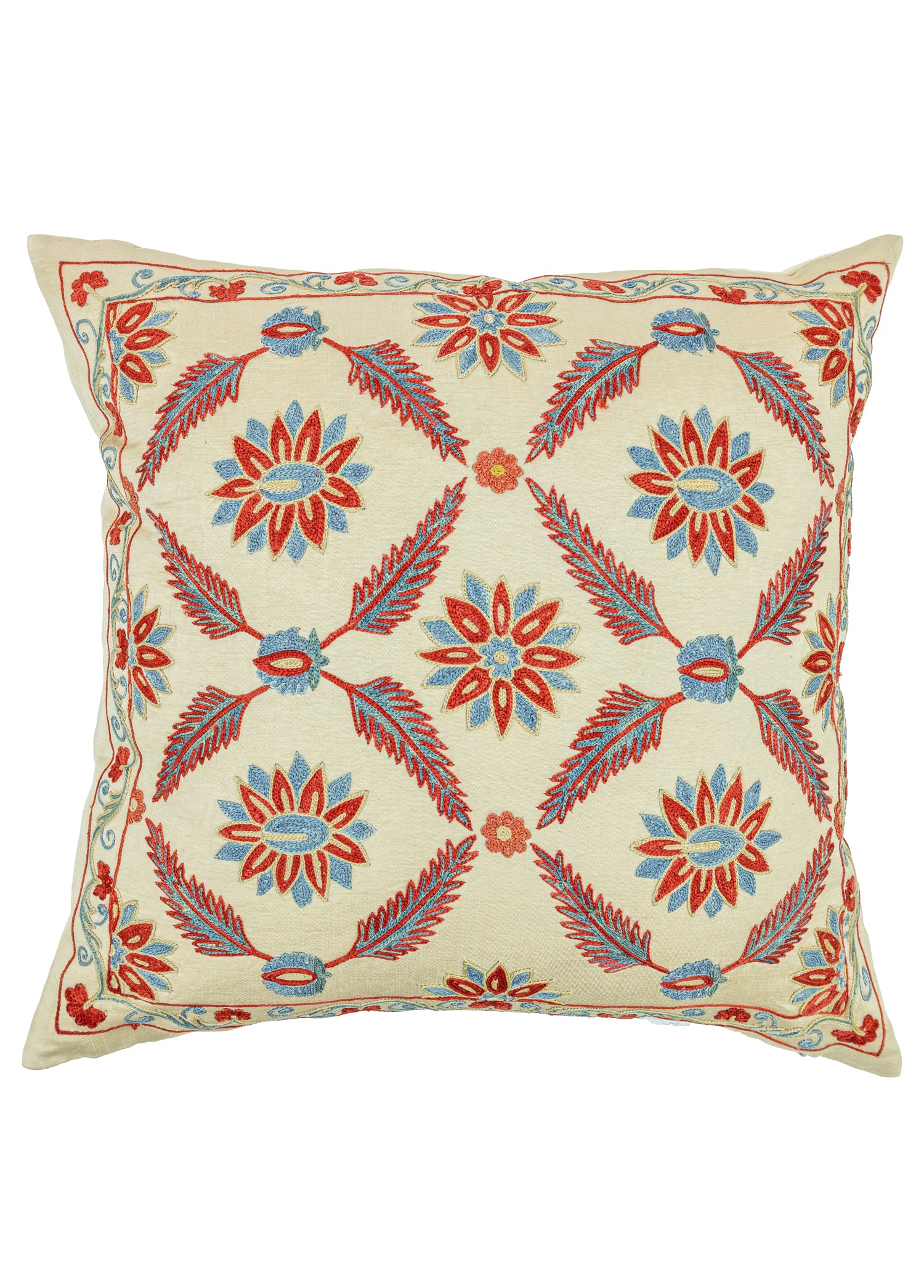 Tirva El Yapımı İpek Kırlent 50x50 cm