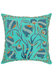 Zinya Dekoratif Suzani İpek Kırlent 50x50 cm