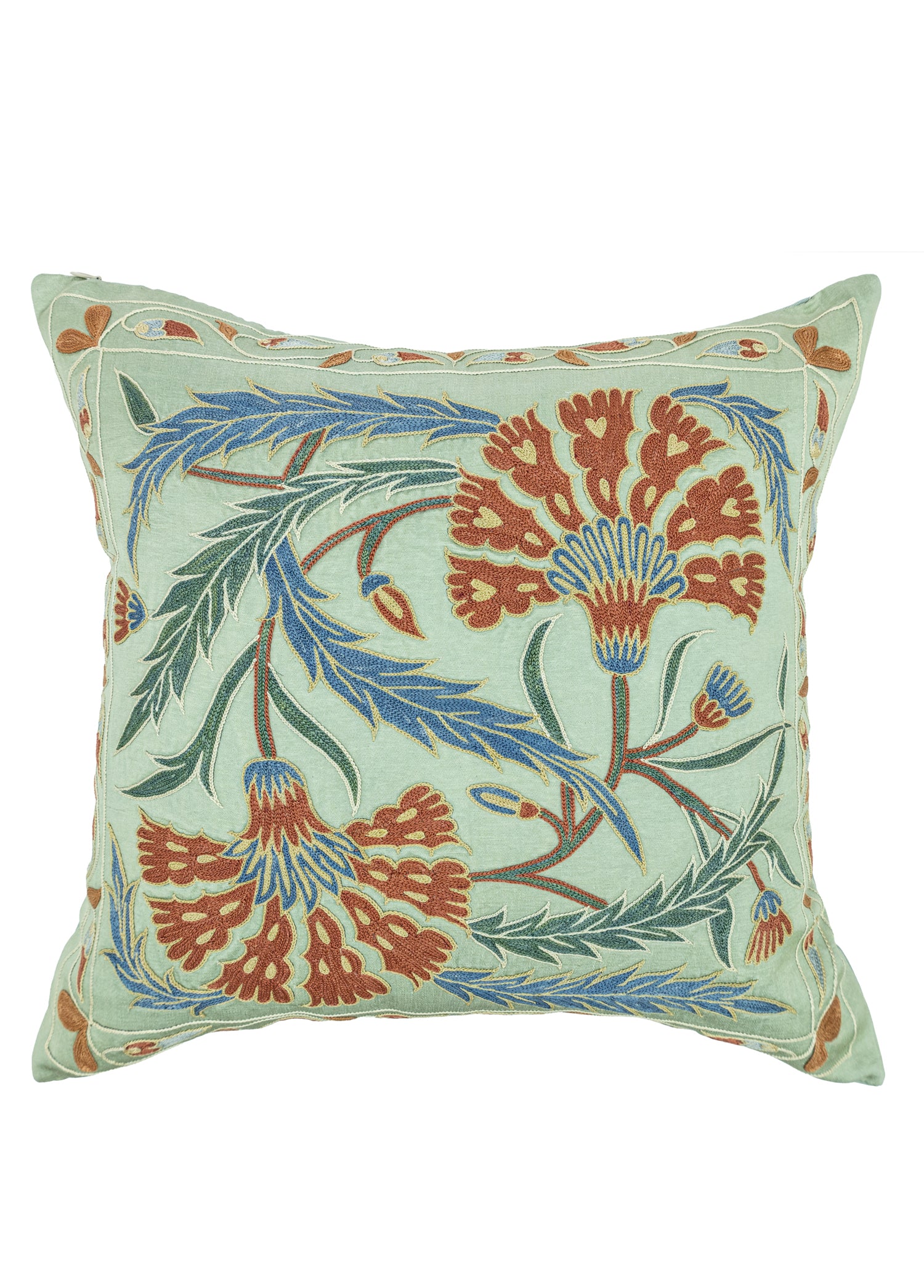 Veyla Suzani İpek Kırlent 50x50 cm