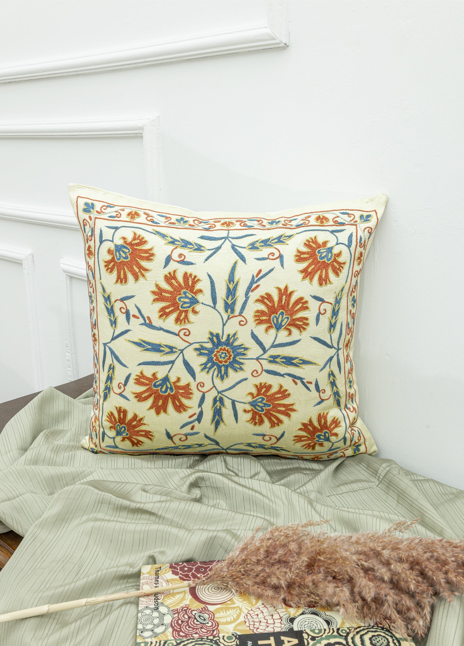 Dehri El Yapımı İpek Kırlent 50x50 cm