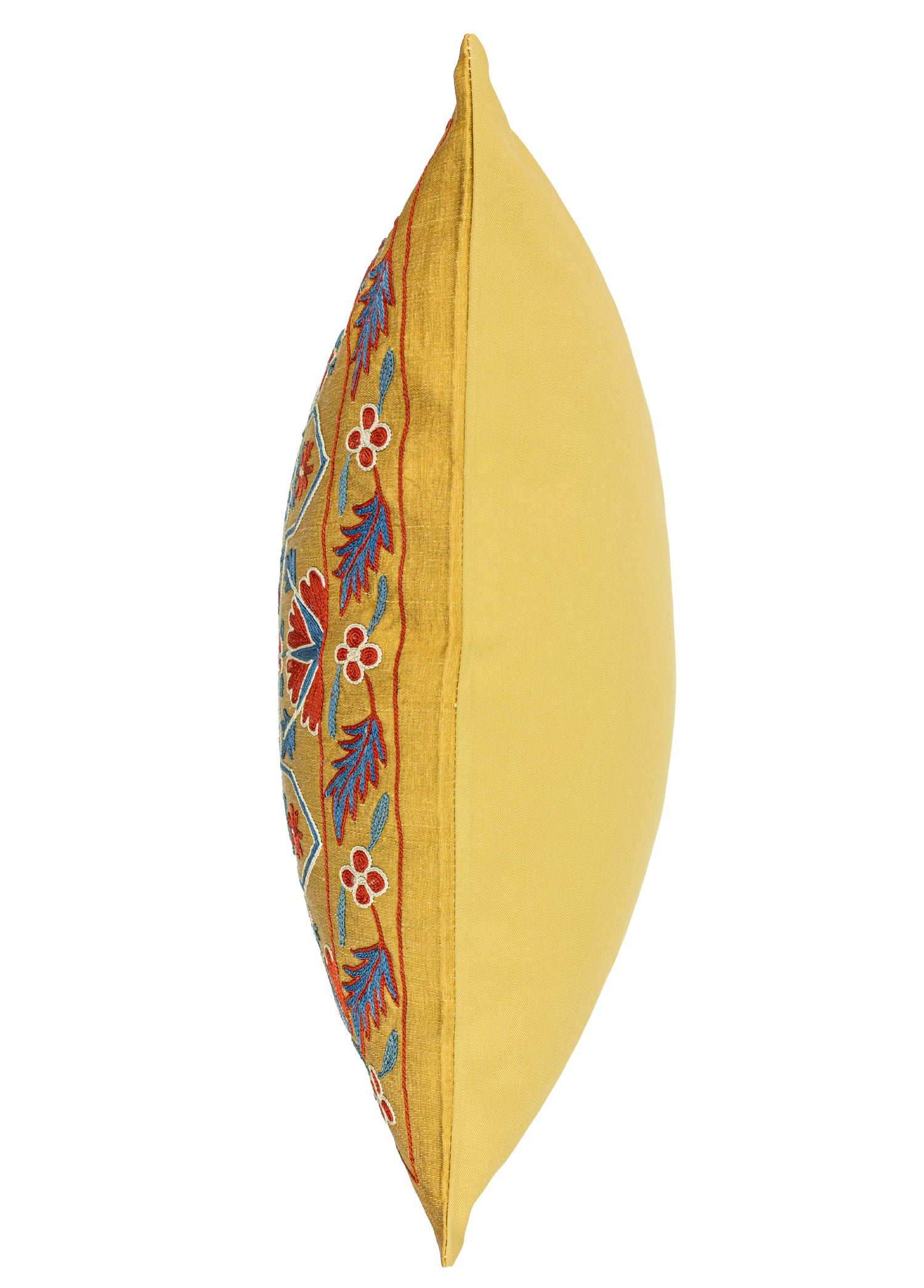 Ravina Çiçek Desenli Suzani Kırlent 50x50 cm