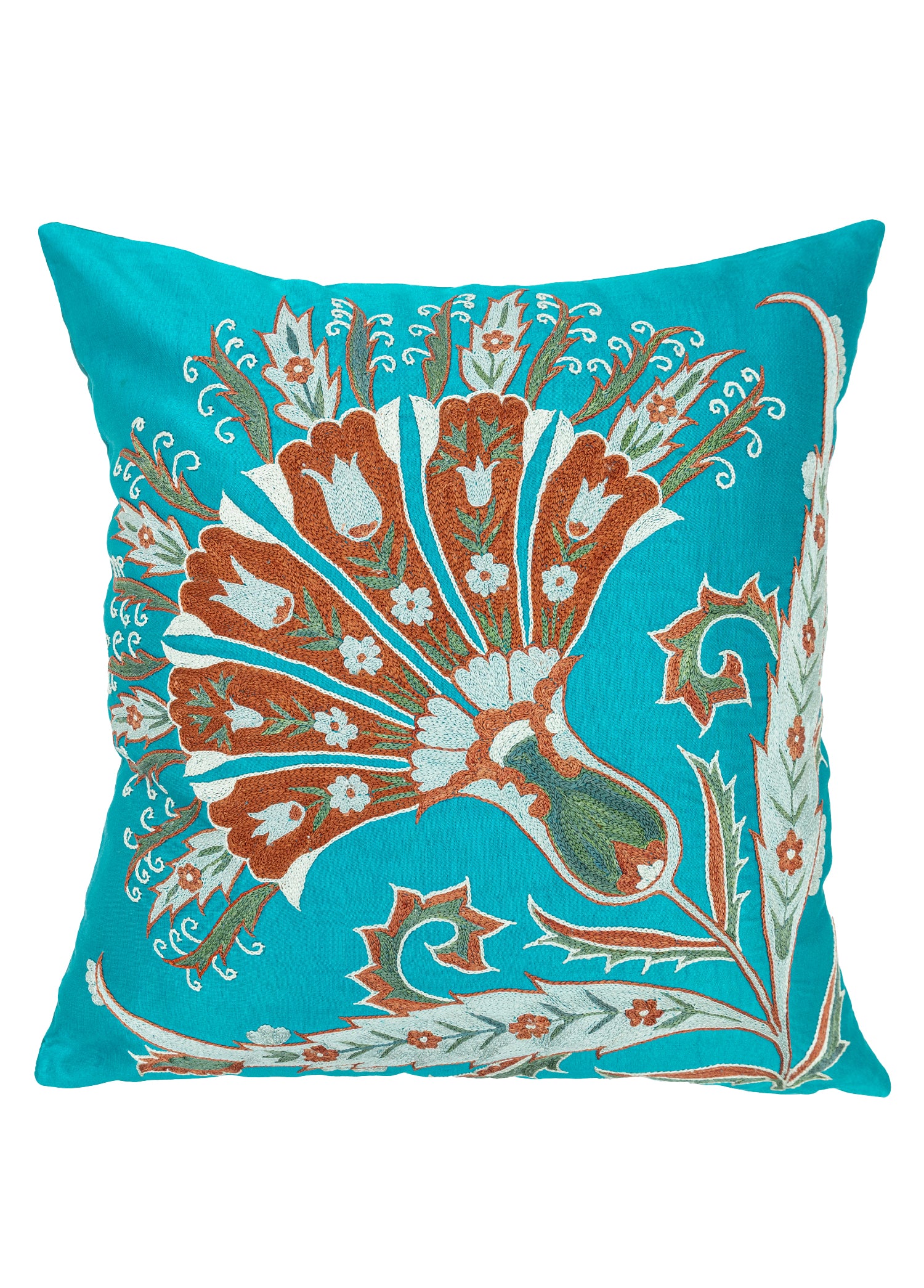 Mirela Bohem İpek Suzani Kırlent 50x50 cm