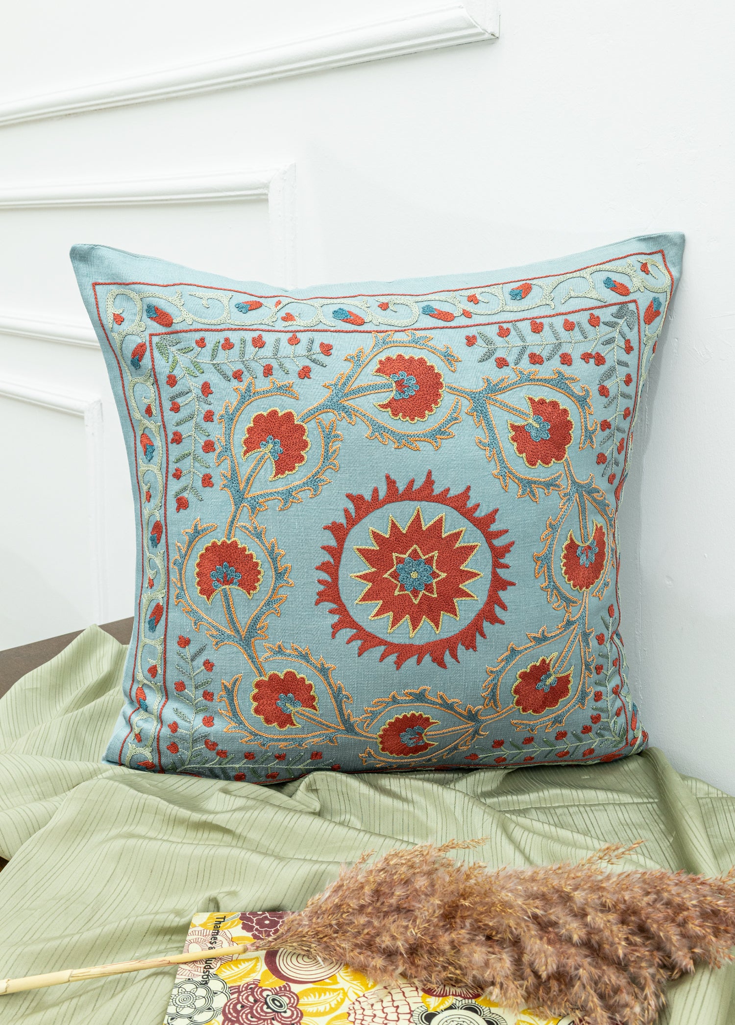 Zencan El Yapımı İpek Kırlent 50x50 cm