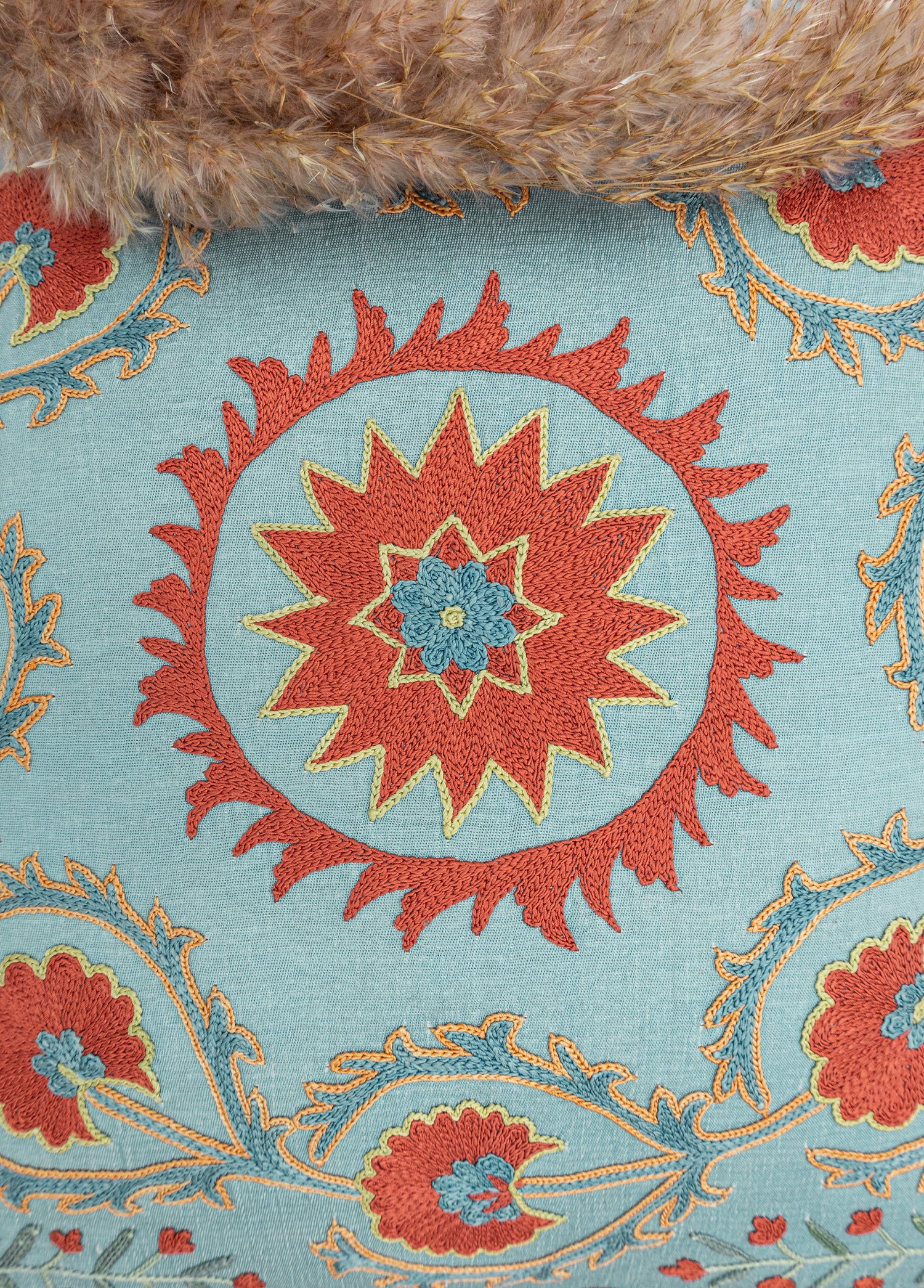 Zencan El Yapımı İpek Kırlent 50x50 cm