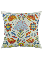 Takoran Çiçekli Suzani Kırlent 50x50 cm