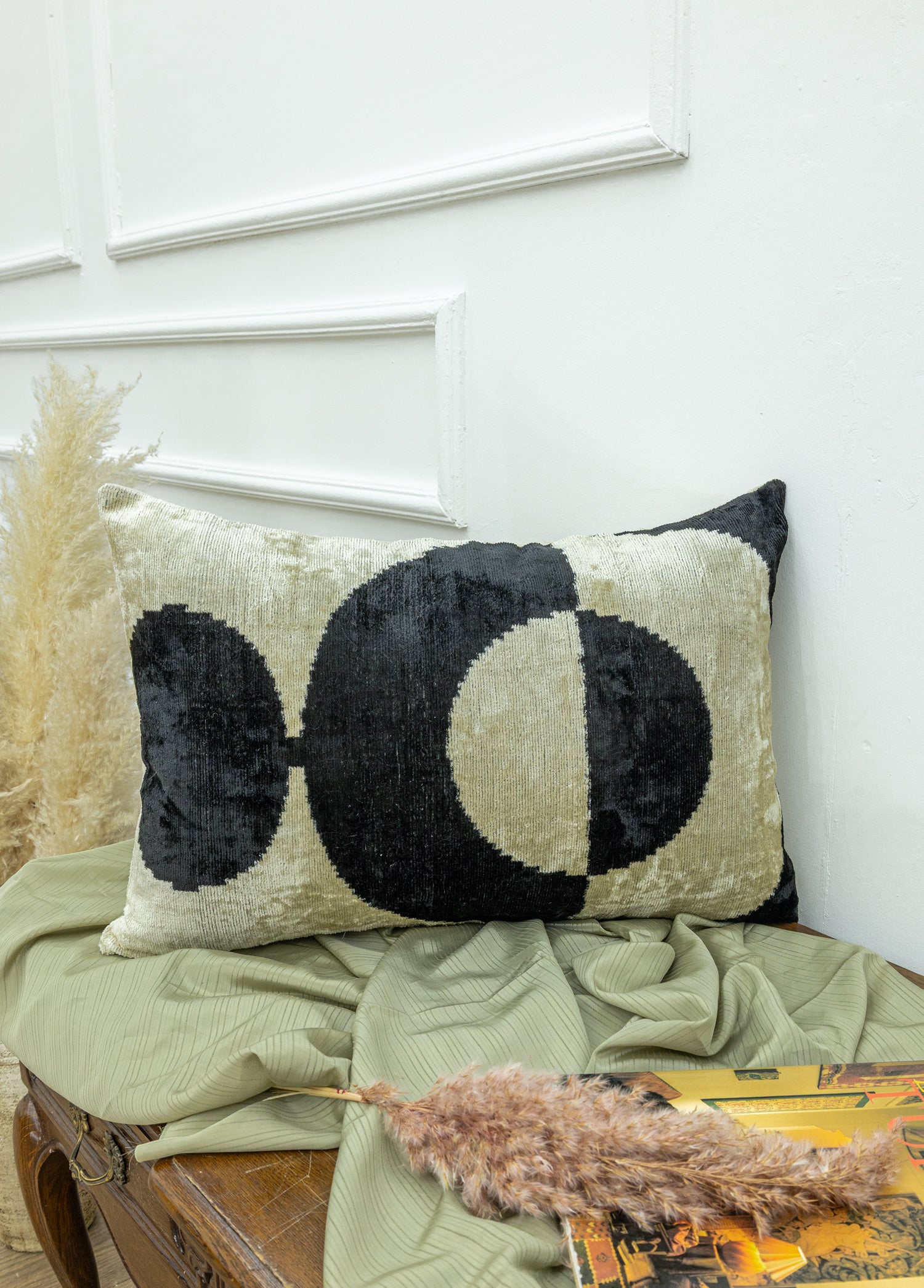 Milva Dekoratif İkat Kırlent 60x40 cm