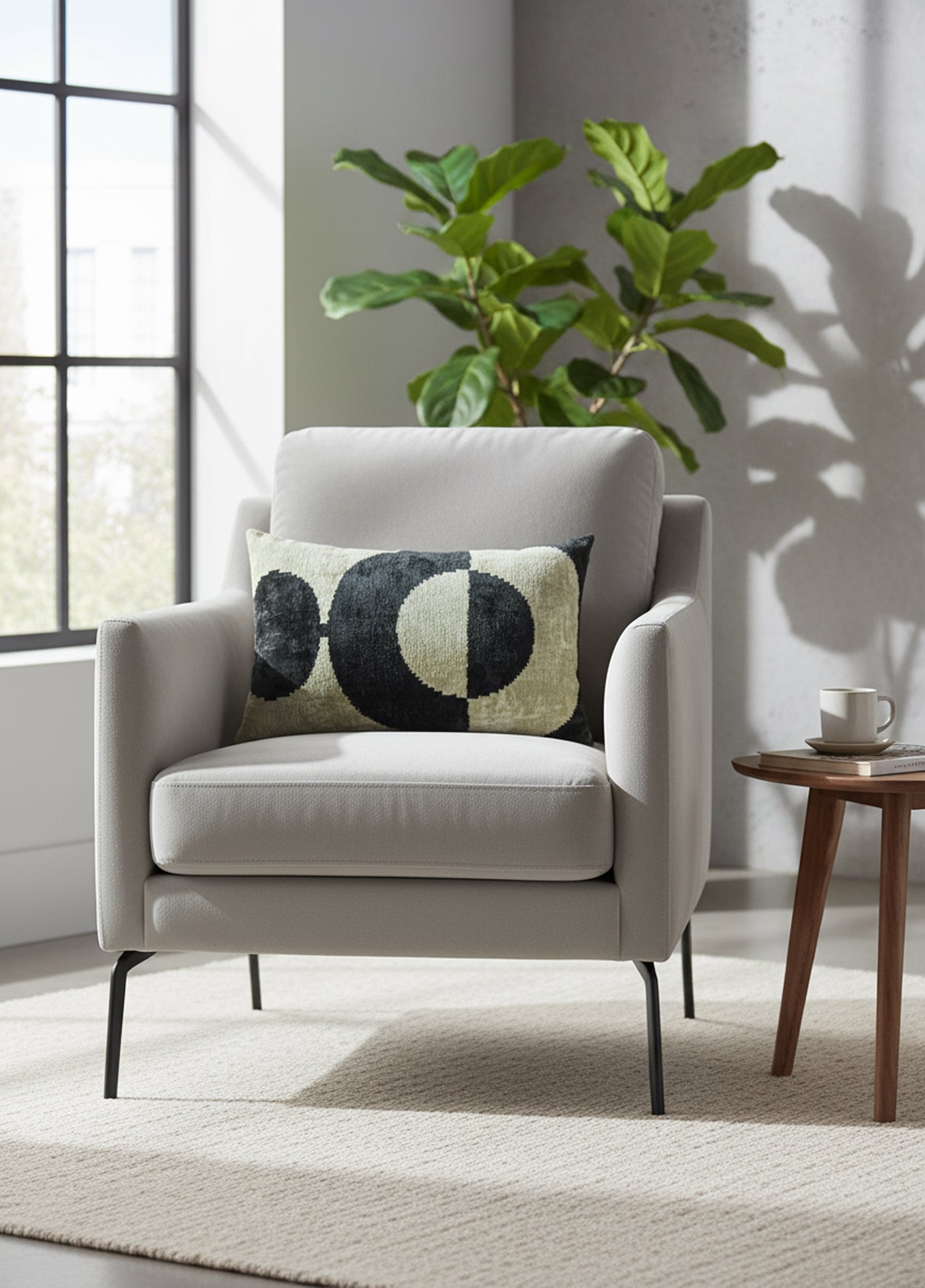 Milva Dekoratif İkat Kırlent 60x40 cm