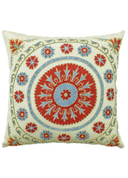 Asem El Yapımı Suzani Kırlent 50x50 cm