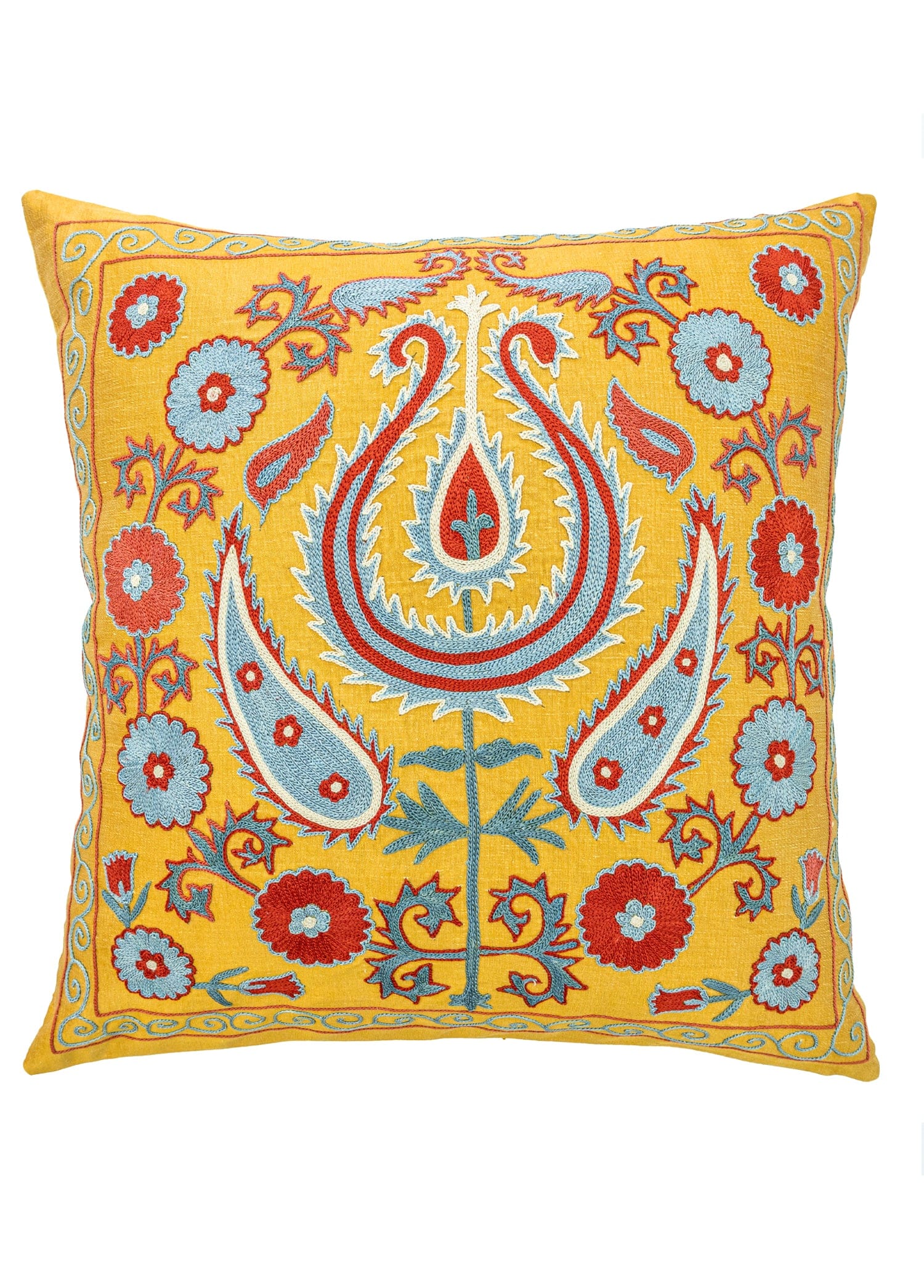 Geray İpek Suzani Kırlent 50x50 cm