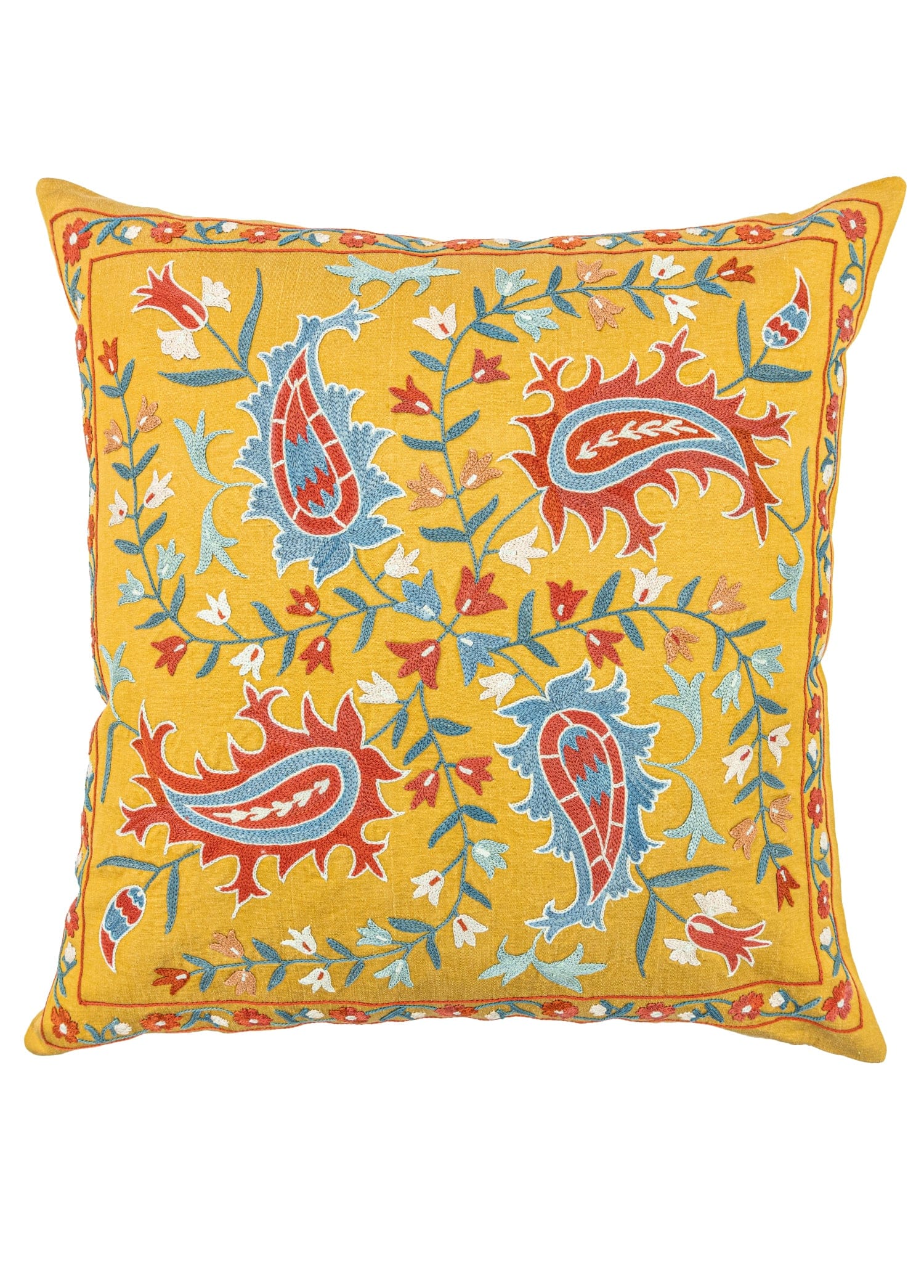 Itır El Yapımı Suzani Kırlent 50x50 cm