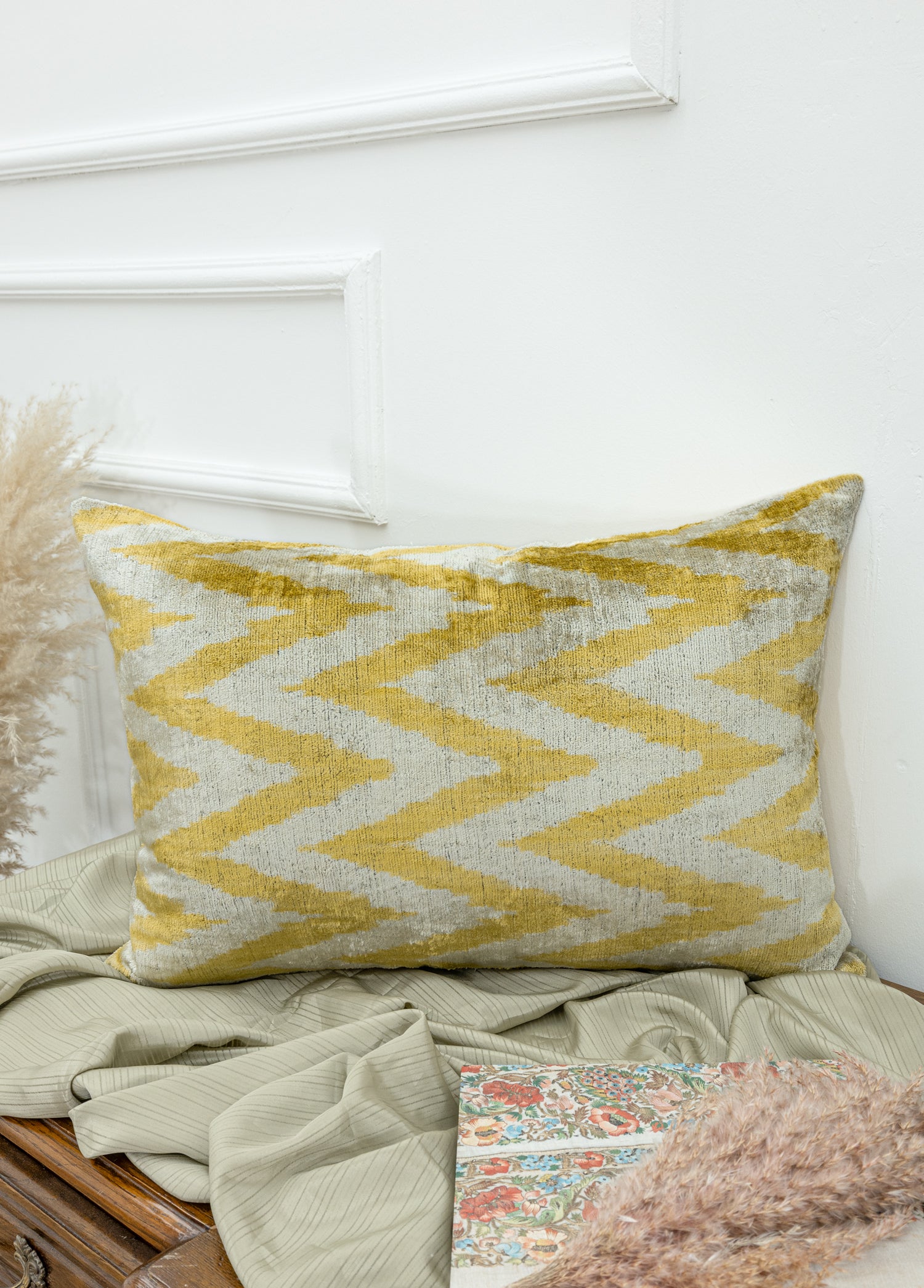 Tapio Geometrik İkat Kırlent 60x40 cm