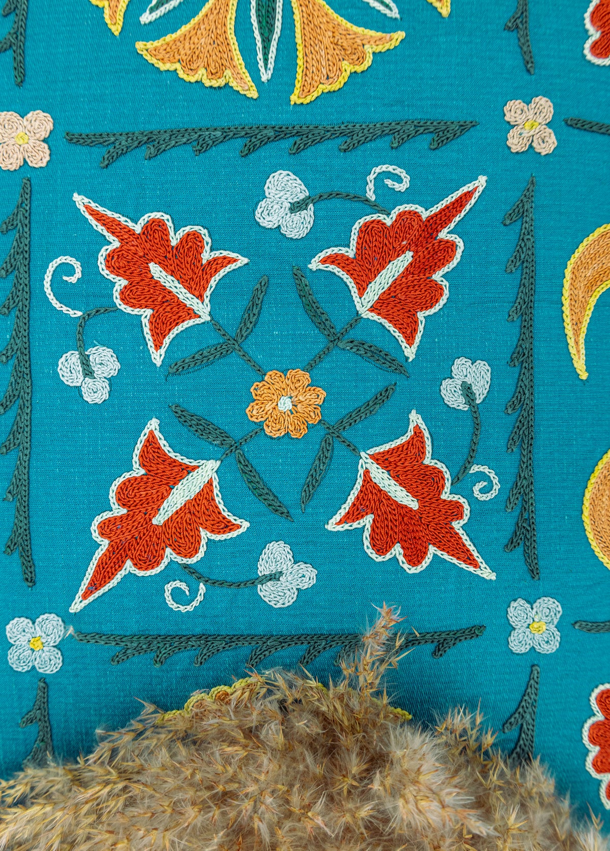Arelis Bohem İpek Kırlent 50x50 cm
