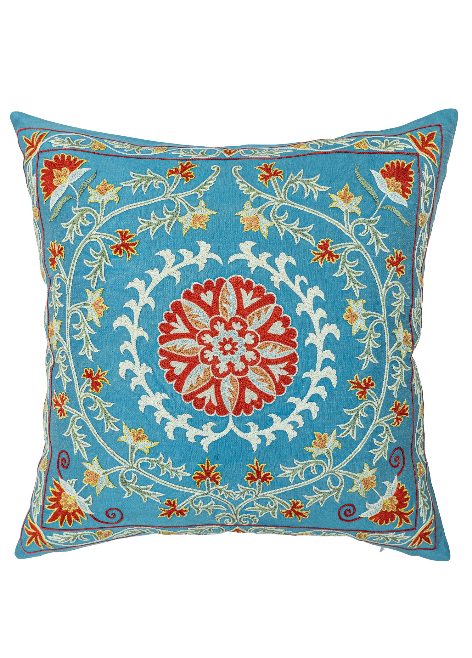 Maelis Dekoratif Suzani Kırlent 50x50 cm