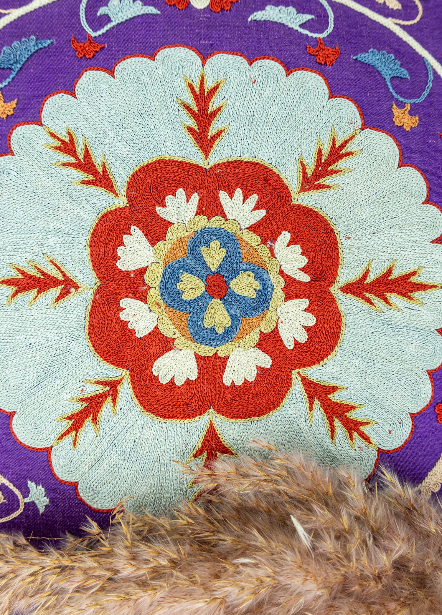 Marinel El Yapımı İpek Kırlent 50x50 cm