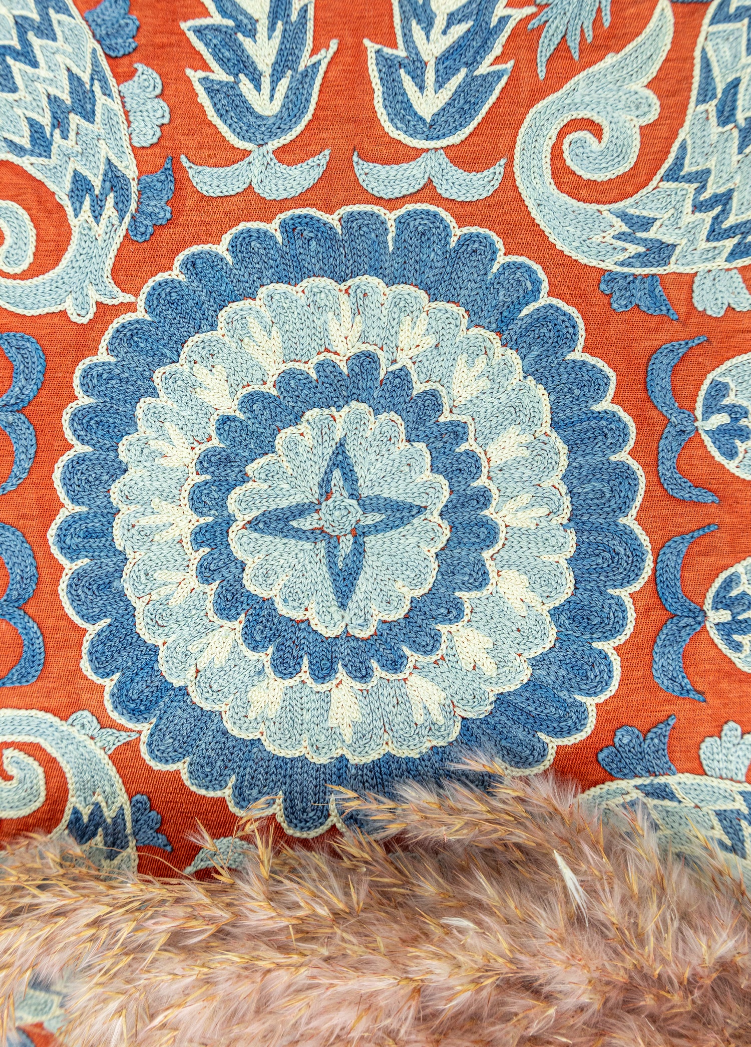 Tulya Bohem İpek Kırlent 50x50 cm
