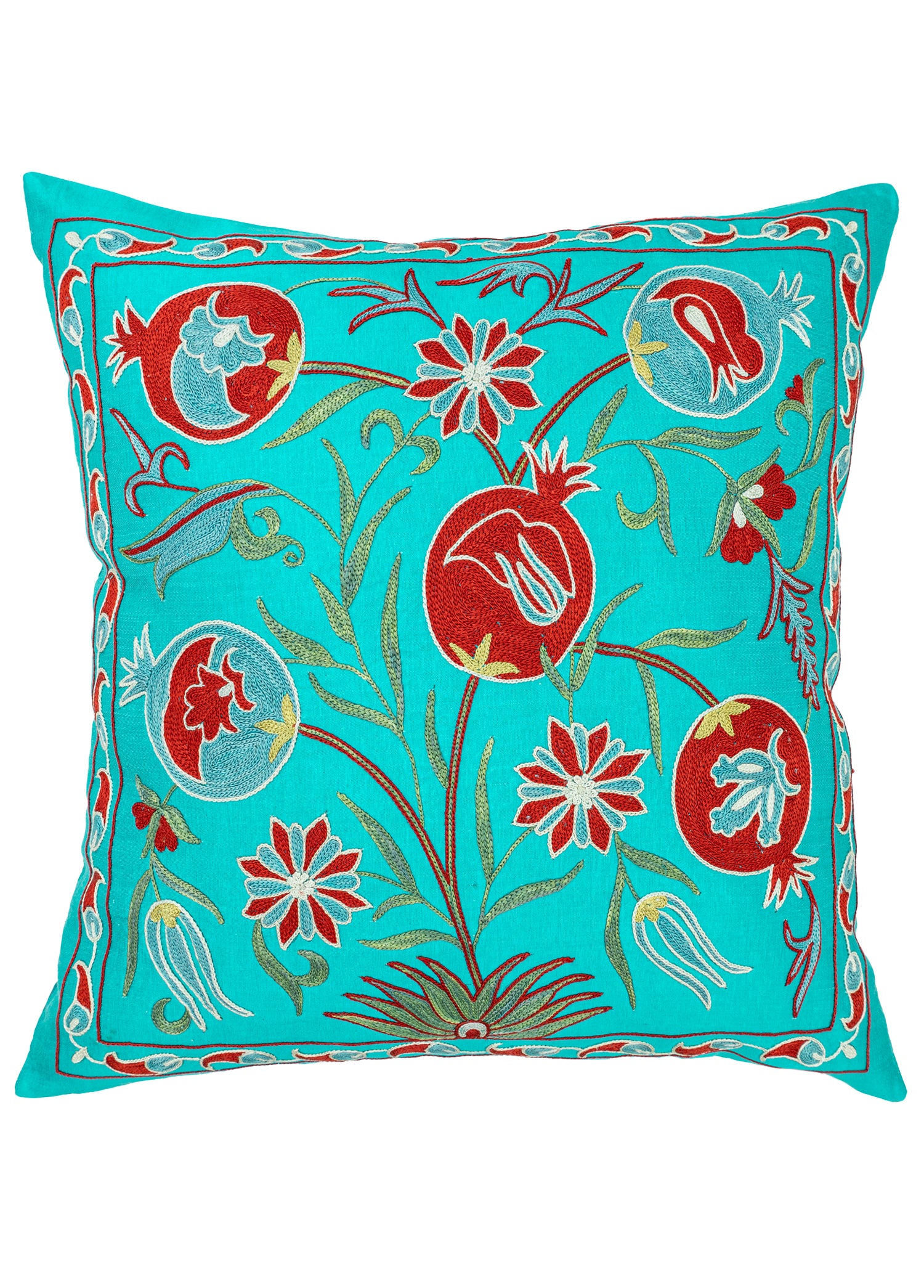 Maise El Yapımı Suzani Kırlent 50x50 cm