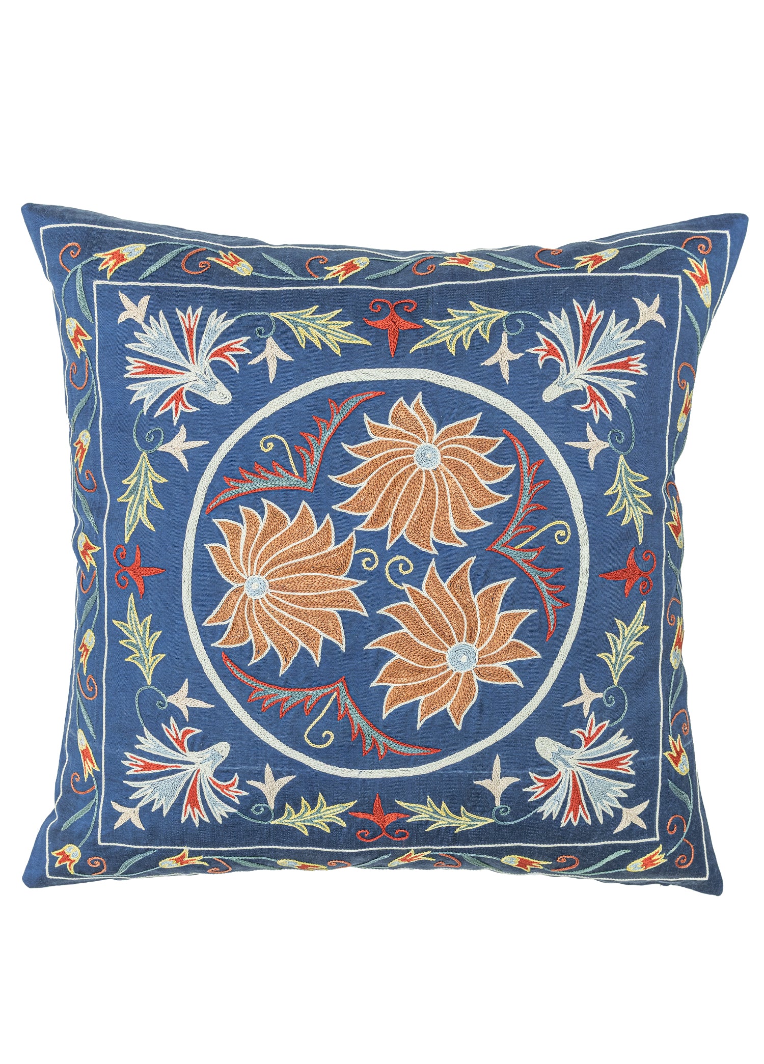 Yulsa El Yapımı Suzani Kırlent 50x50 cm