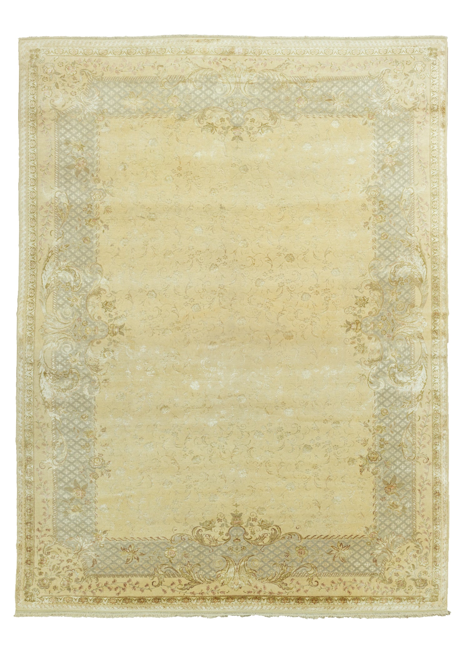 Luna El Dokuma İpek Halı 280x373 cm