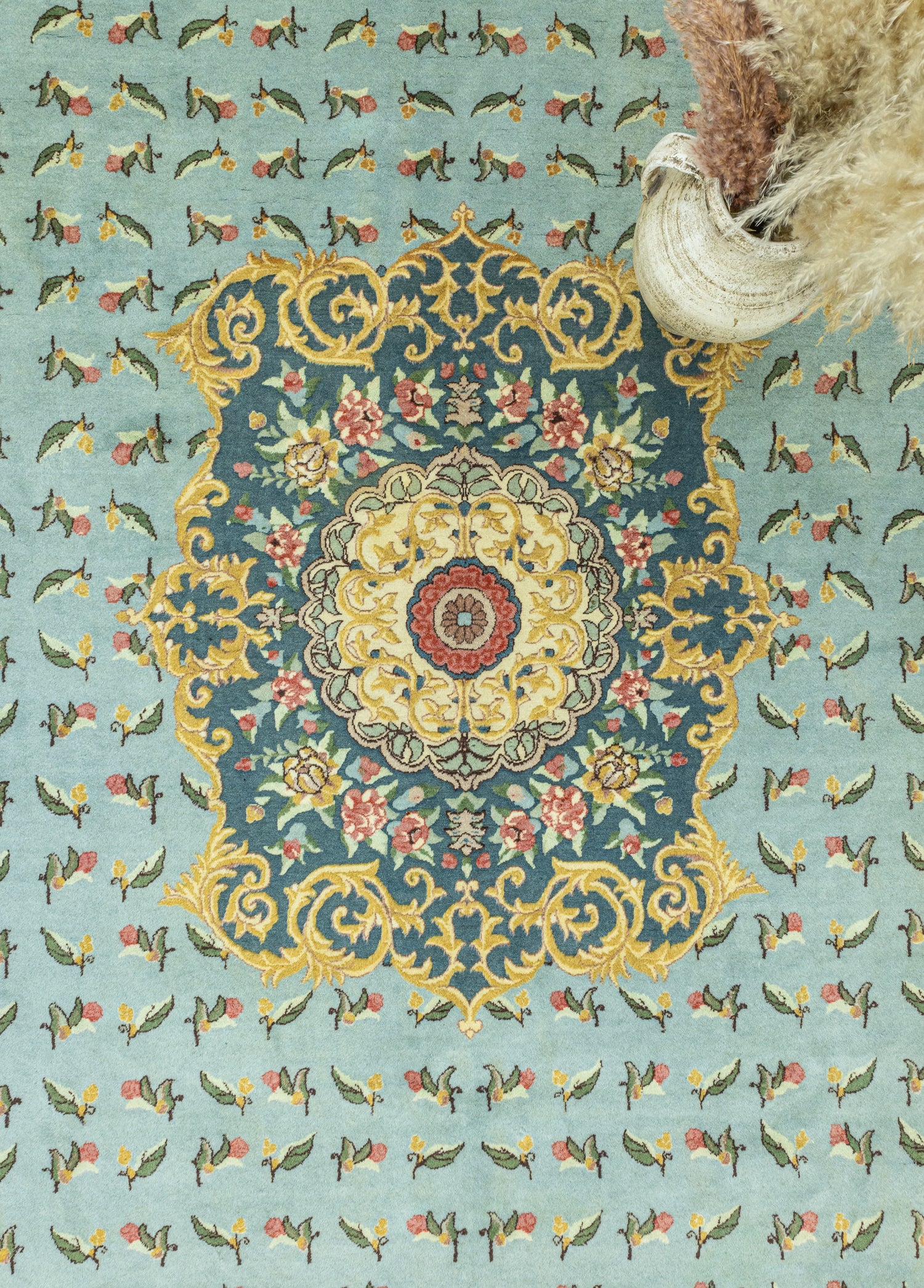 Goblen Motifli El Dokuma Hereke Halı 205x325 cm