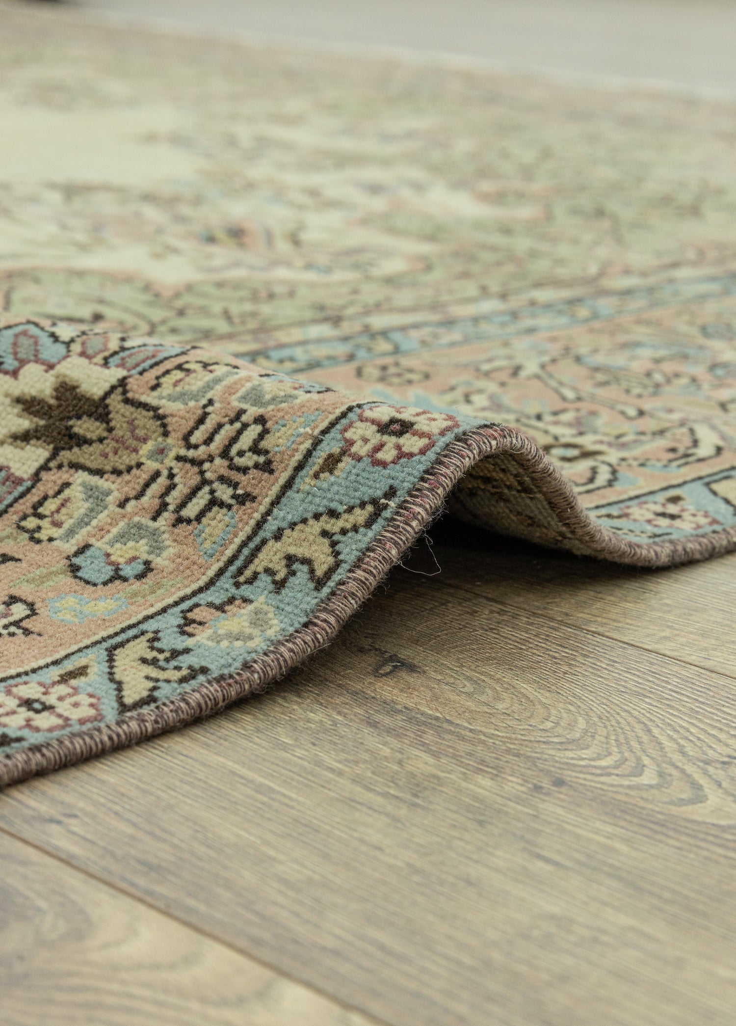 Abek Madalyon Tasarımlı Vintage Halı 208x303 cm