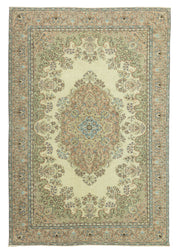 Abek Madalyon Tasarımlı Vintage Halı 208x303 cm