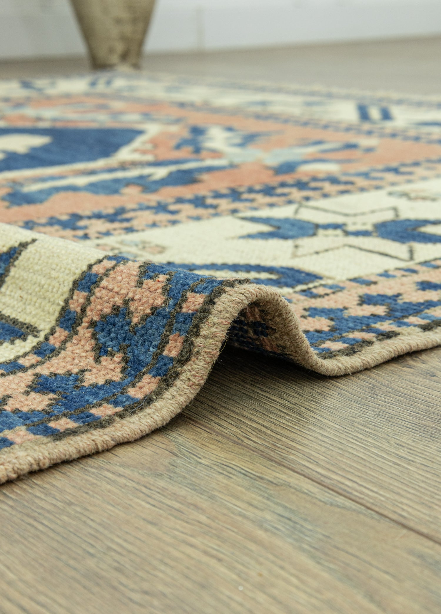 Lirhan Rustik Tasarımlı Yün Halı 161x264 cm