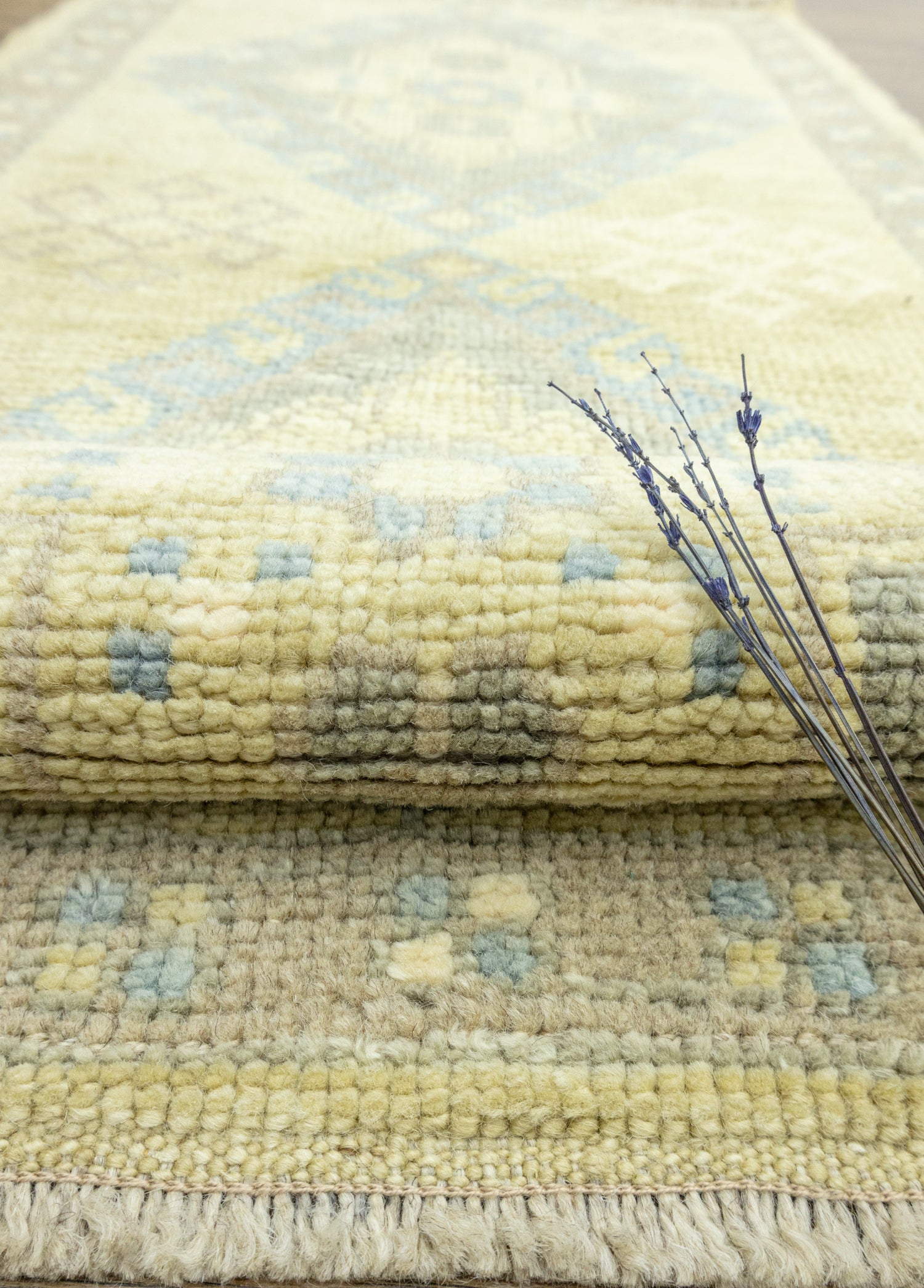 Thyme El Dokuma Rustik Halı 67x138 cm